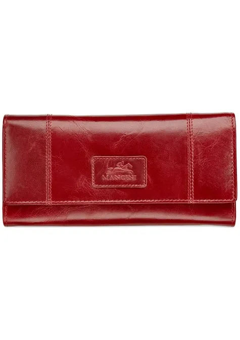 Mancini Casablanca Ladies' RFID Secure Trifold Wallet