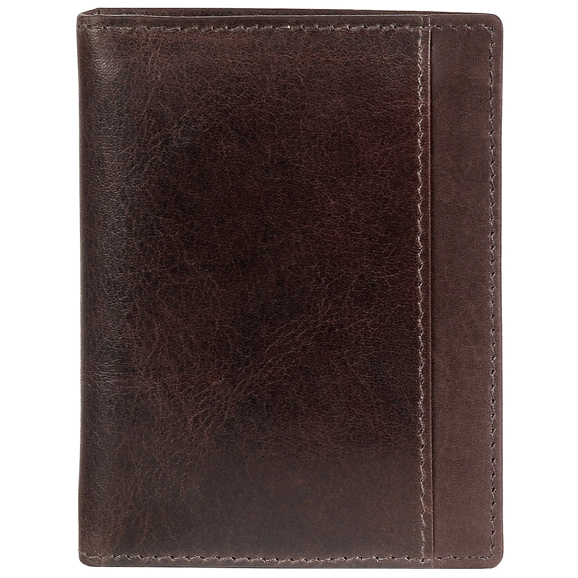 Mancini Casablanca Men's Unique Vertical Wing Wallet