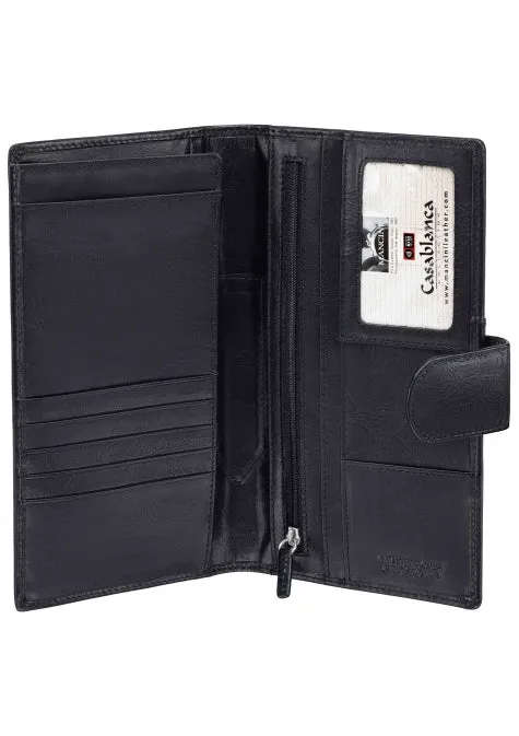 Mancini Casablanca RFID Secure Classic Passport / Travel Organizer