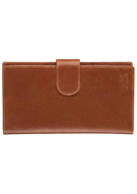 Mancini Casablanca RFID Secure Classic Passport / Travel Organizer