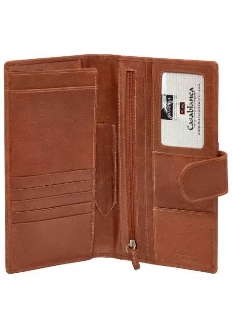Mancini Casablanca RFID Secure Classic Passport / Travel Organizer