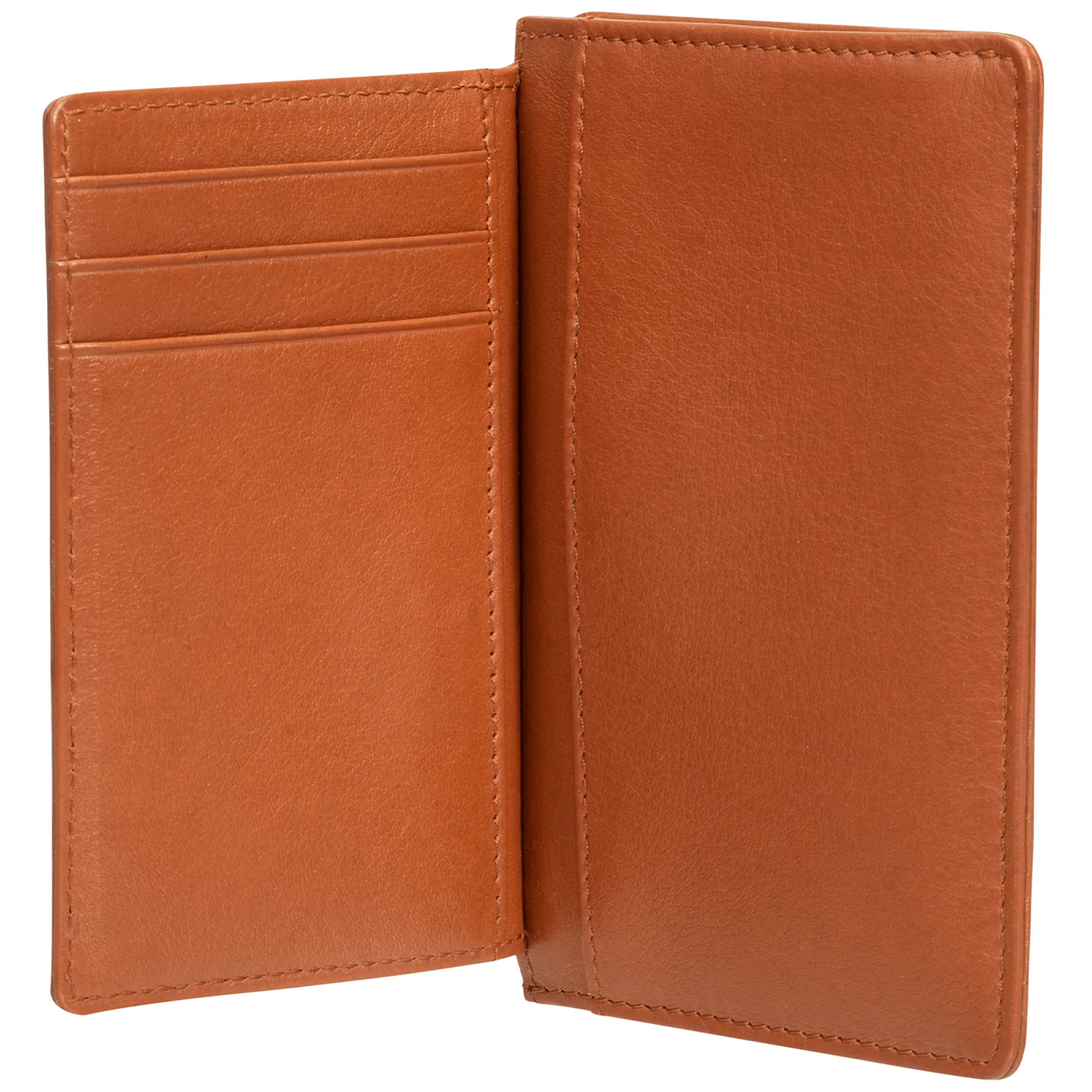 Mancini Croco RFID Secure Card Case and Coin Pocket