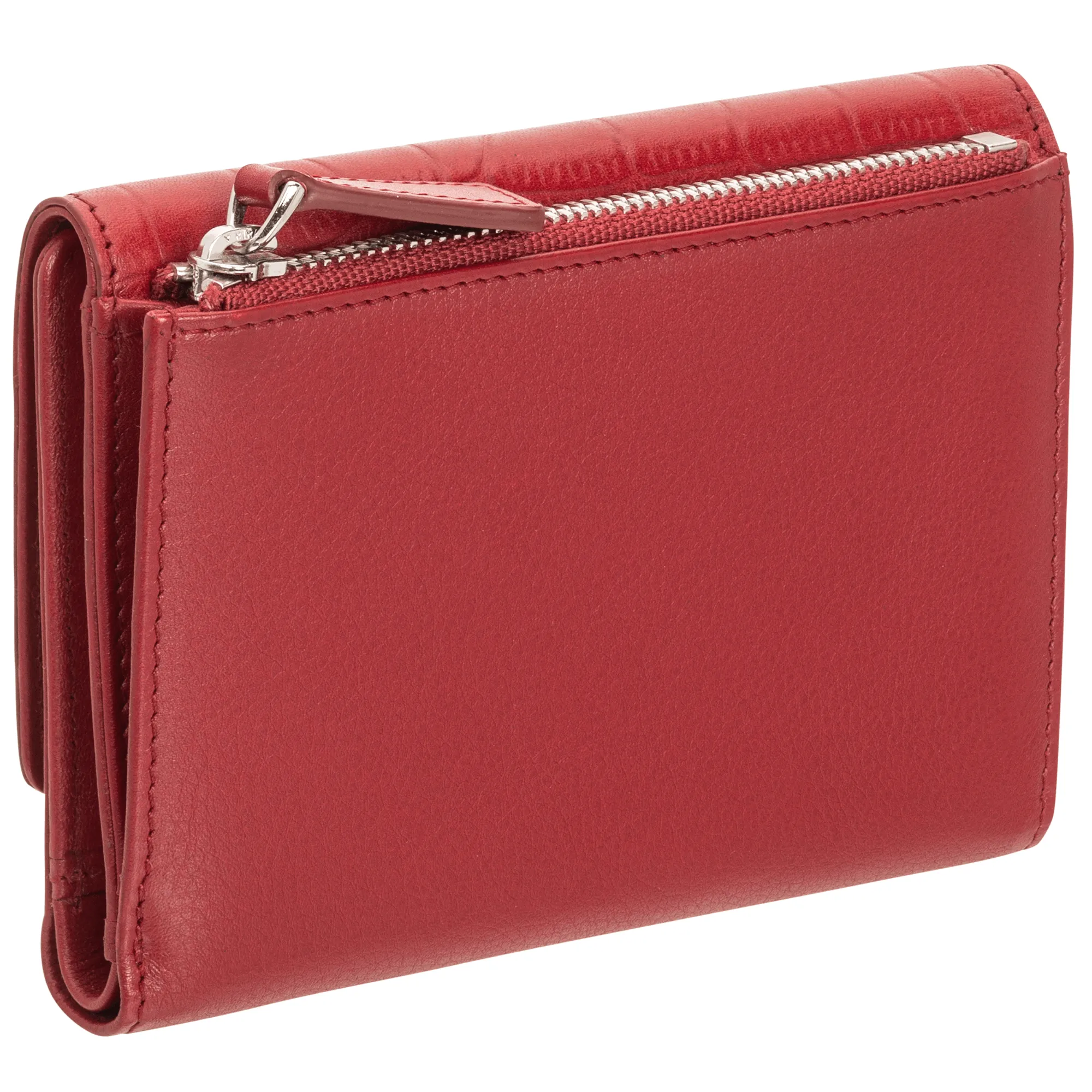 Mancini Croco RFID Secure Medium Clutch Wallet