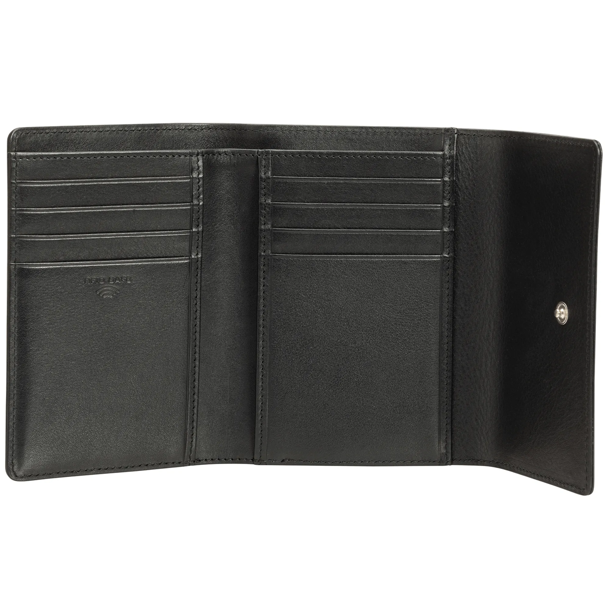 Mancini Croco RFID Secure Medium Clutch Wallet