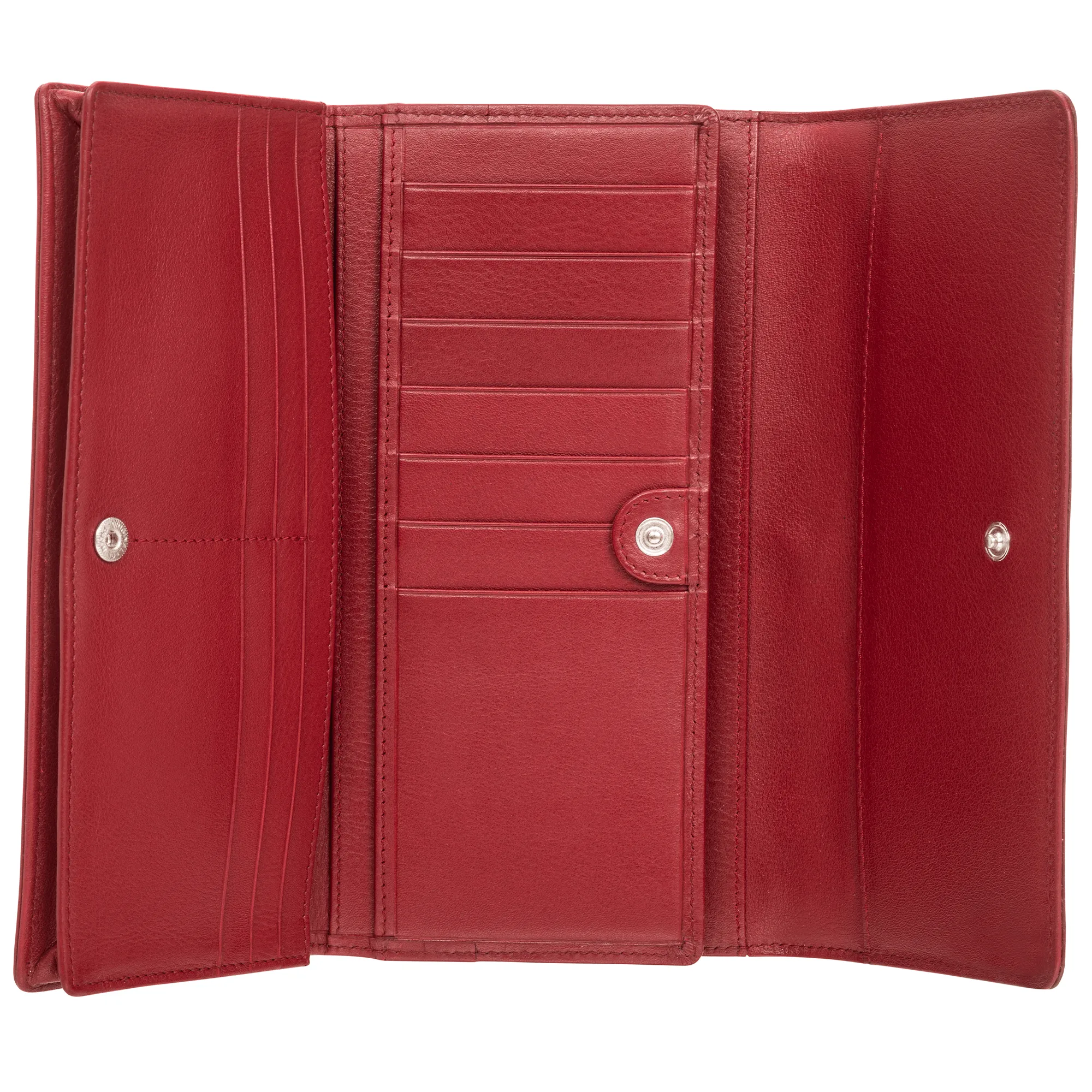 Mancini Croco RFID Secure Quadruple Fold Wallet