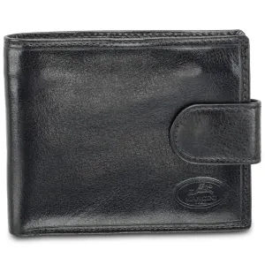 Mancini Deluxe Men's RFID Secure Wallet with Coin Pocket