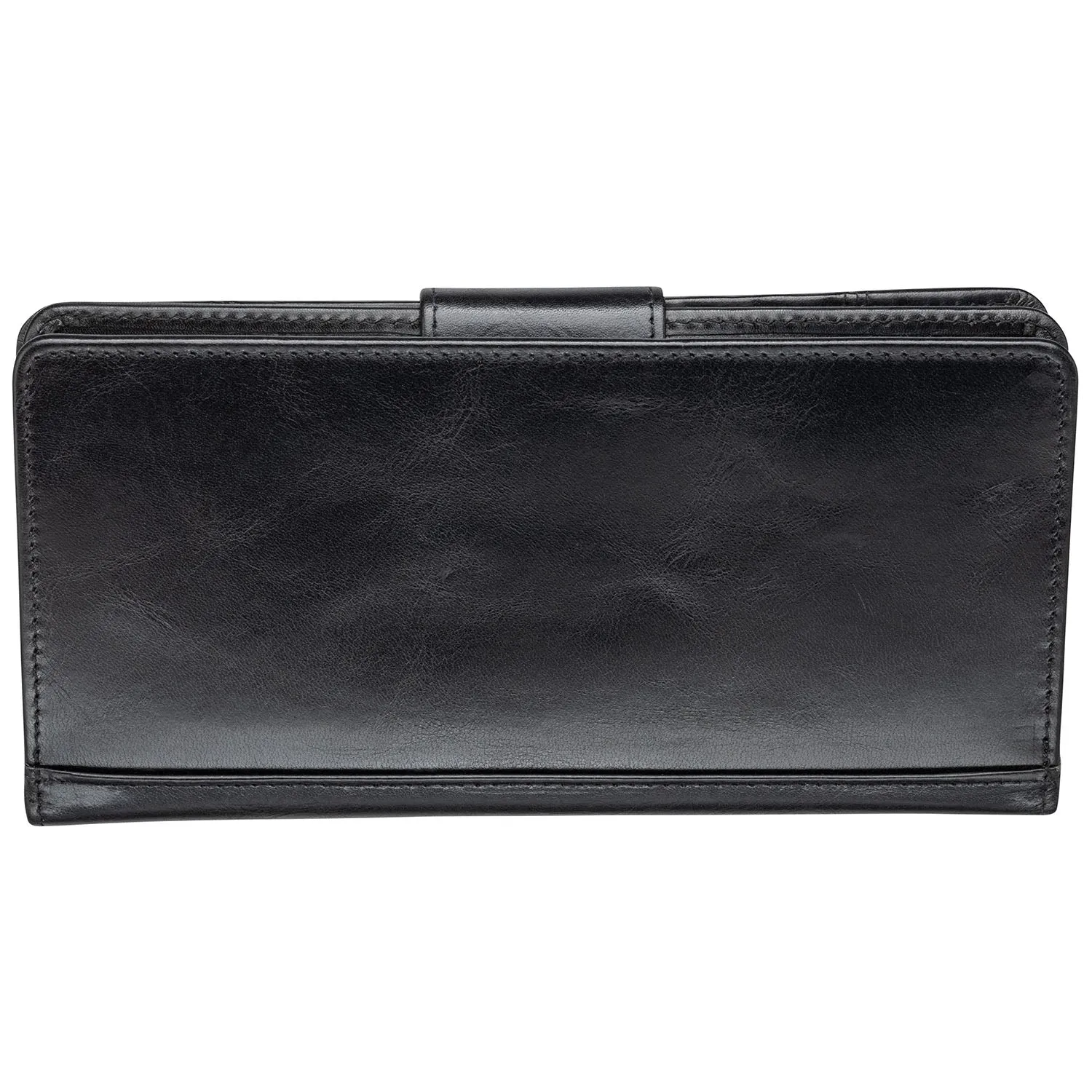 Mancini Ladies' RFID Secure Clutch Wallet