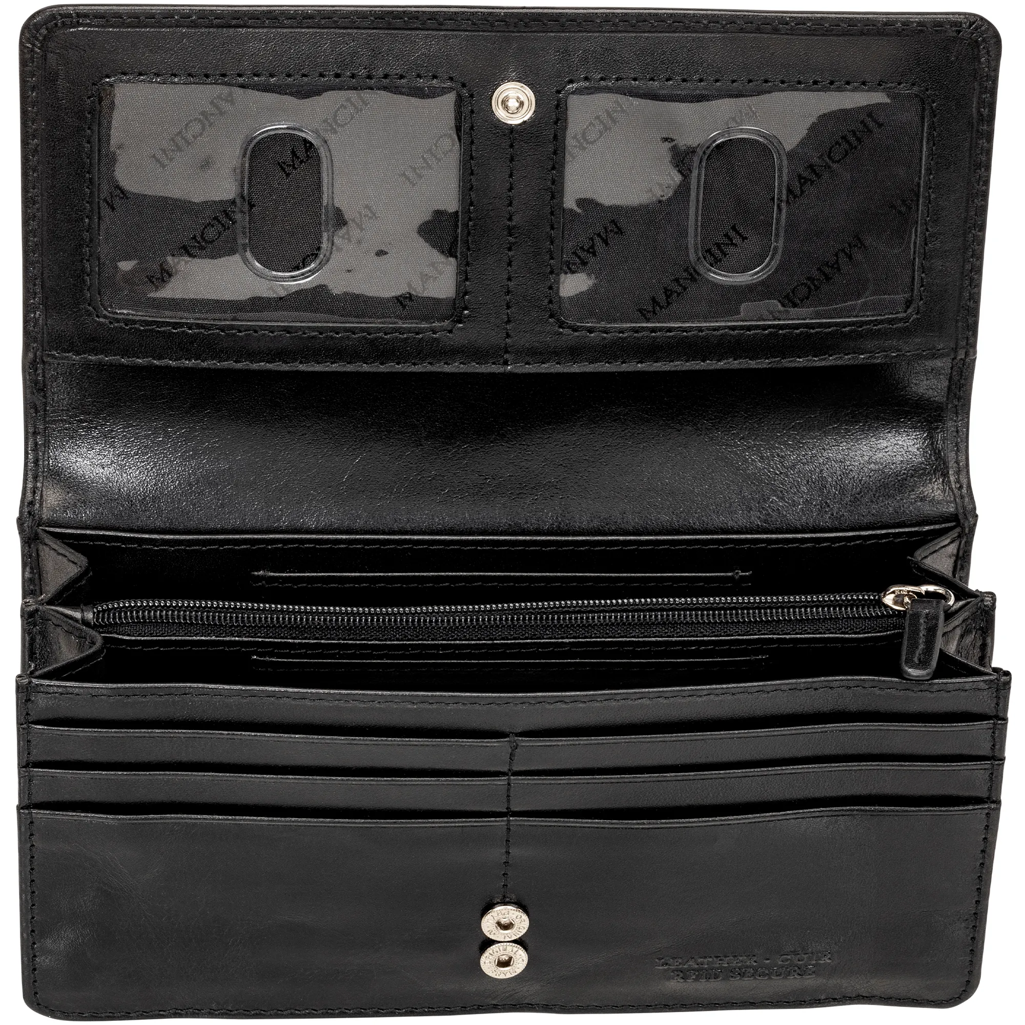 Mancini Ladies' RFID Secure Clutch Wallet