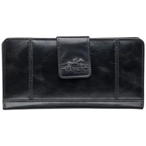 Mancini Ladies' RFID Secure Clutch Wallet