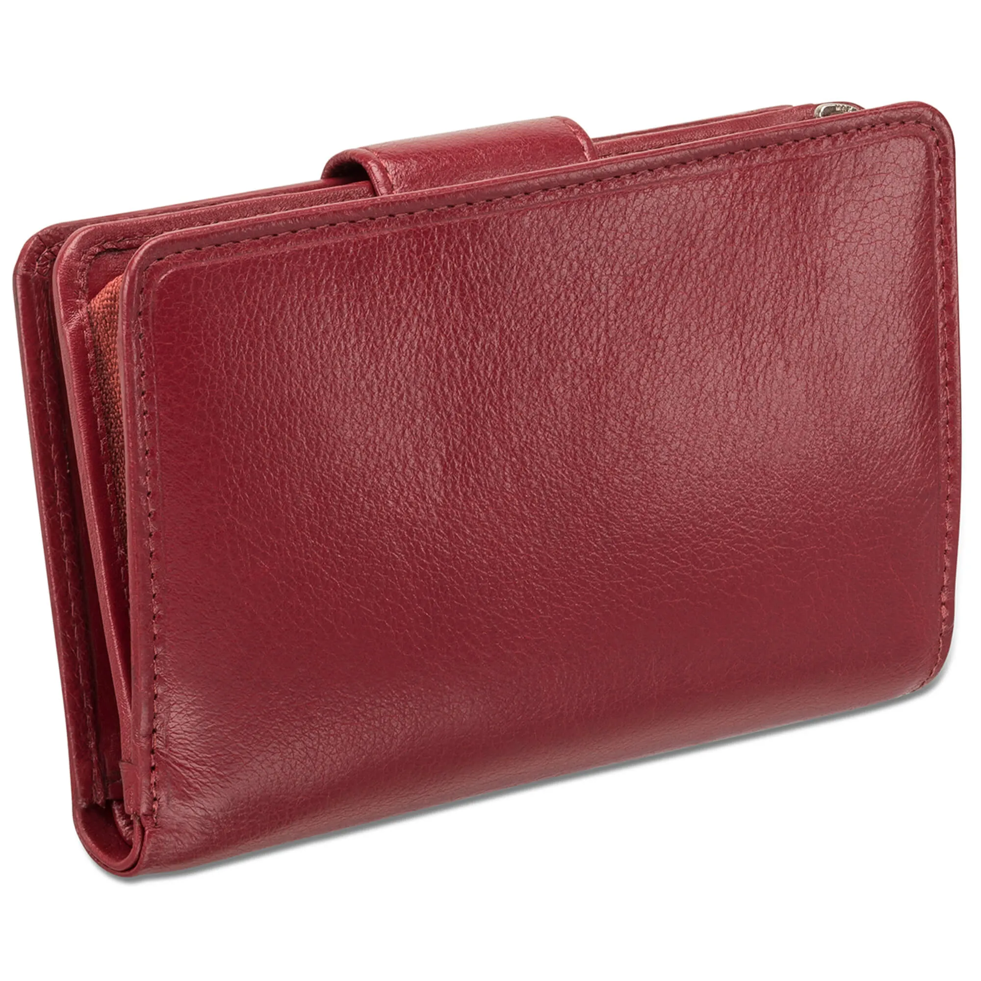 Mancini Ladies' RFID Secure Medium Clutch Wallet
