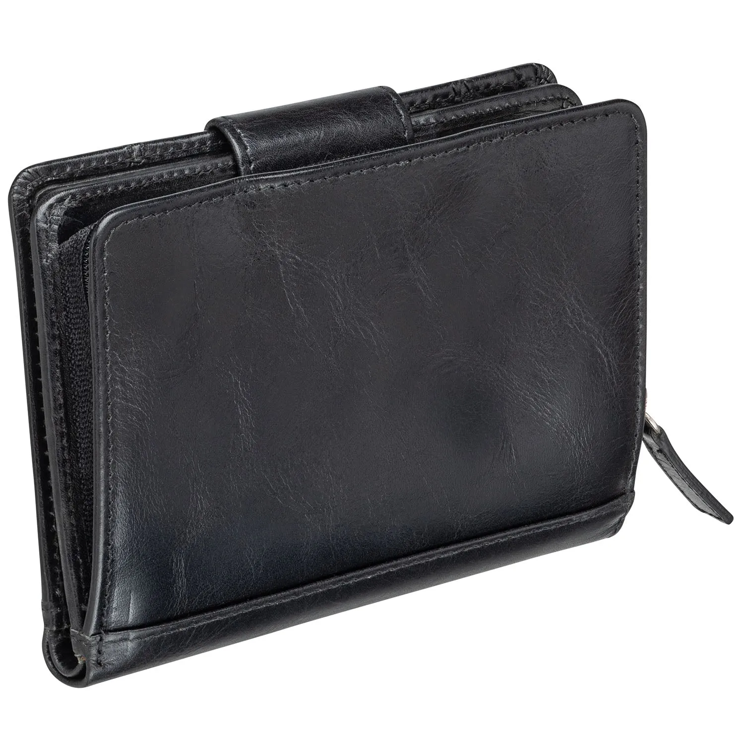 Mancini Ladies' RFID Secure Medium Clutch Wallet
