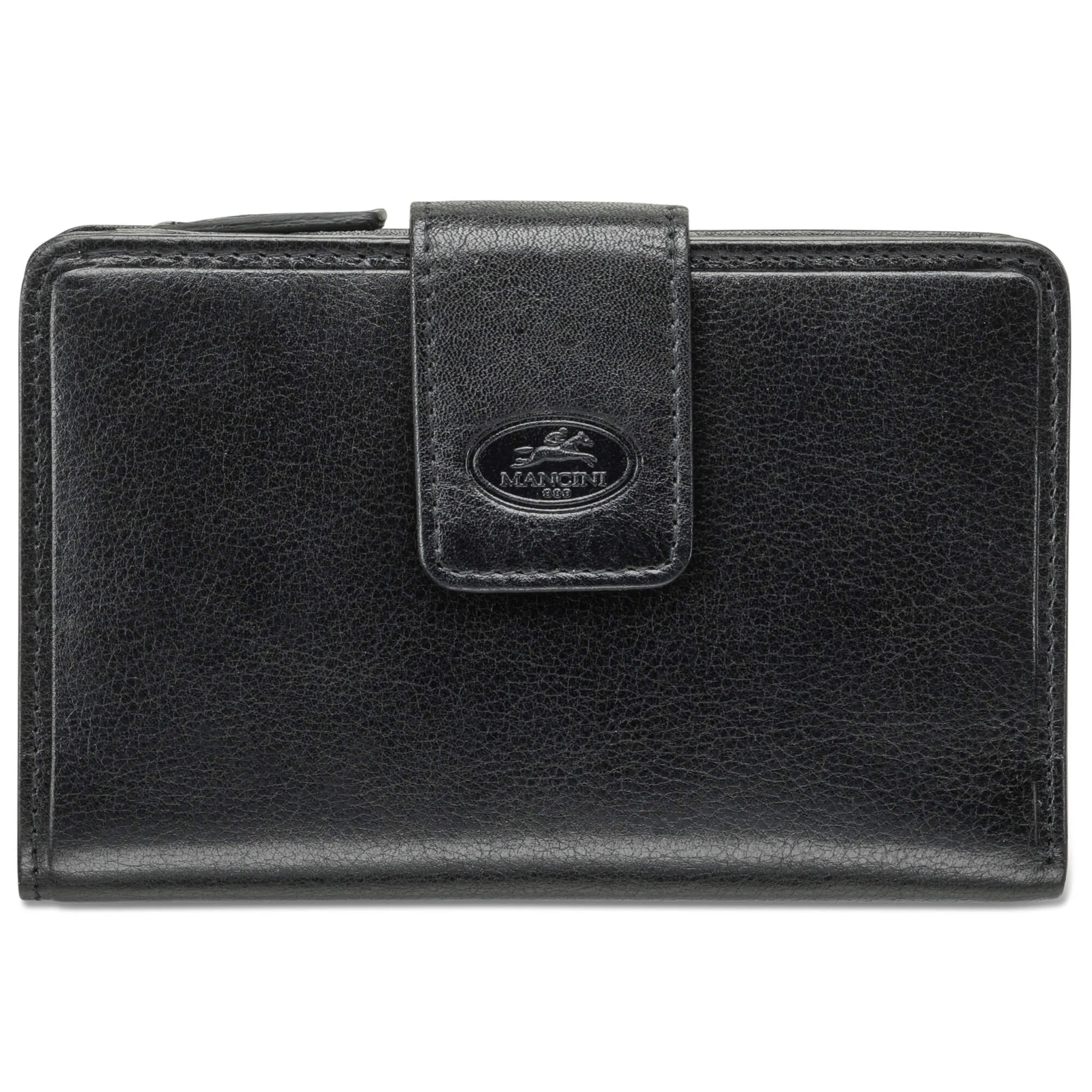 Mancini Ladies' RFID Secure Medium Clutch Wallet