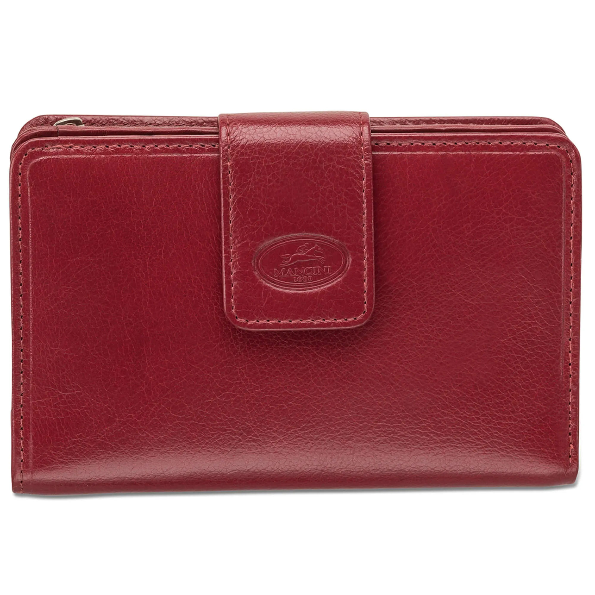Mancini Ladies' RFID Secure Medium Clutch Wallet
