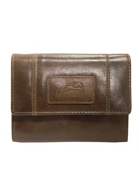 Mancini Ladies' RFID Secure Small Clutch Wallet
