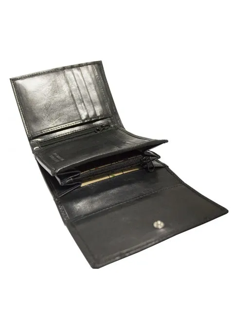 Mancini Ladies' RFID Secure Small Clutch Wallet