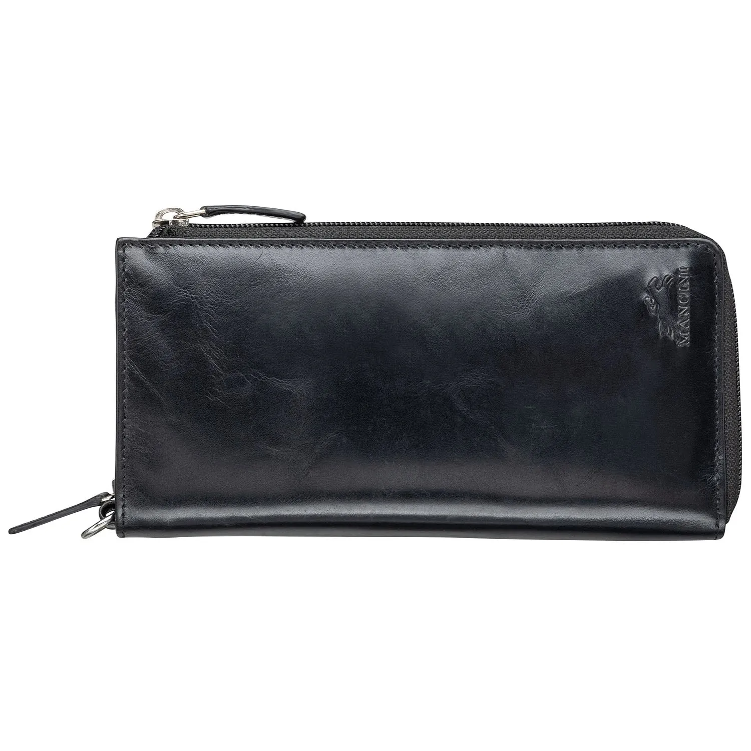 Mancini Ladies` RFID Secure Trifold Wallet