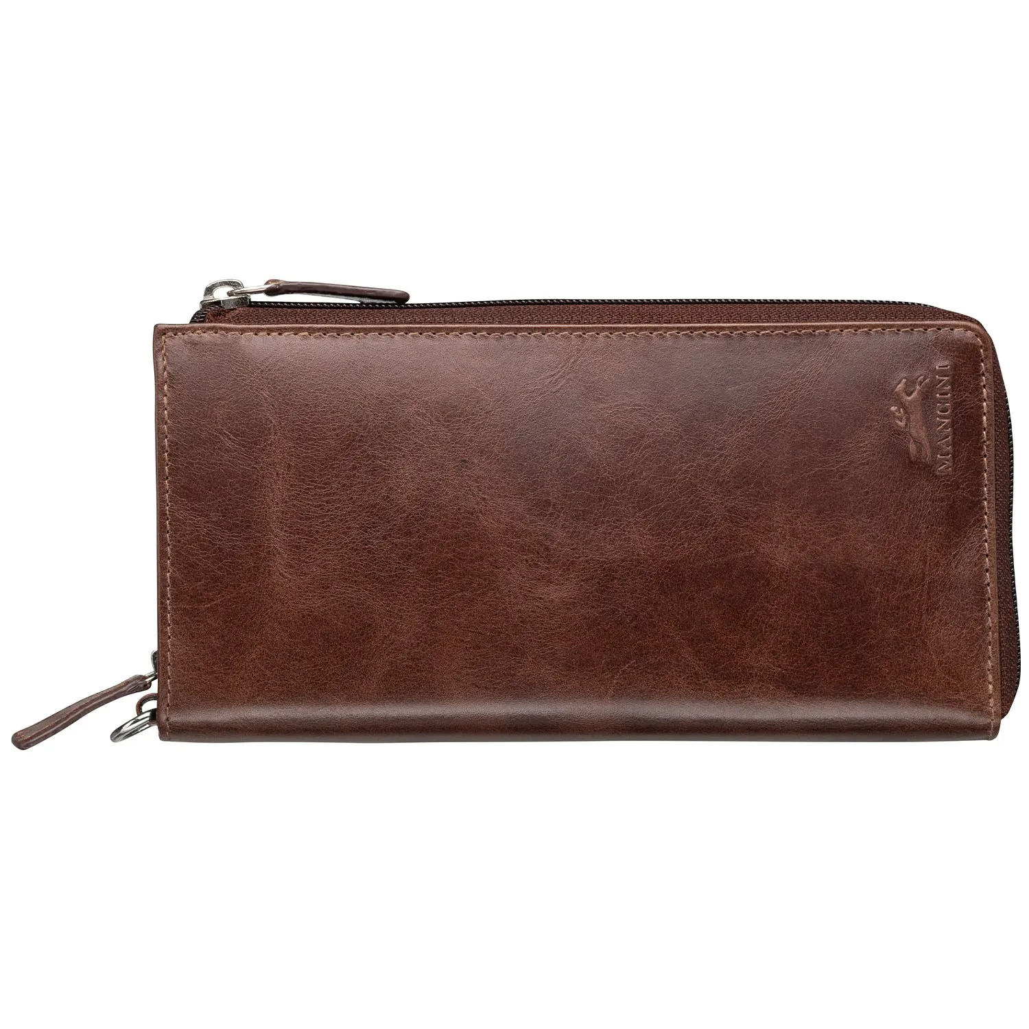 Mancini Ladies` RFID Secure Trifold Wallet