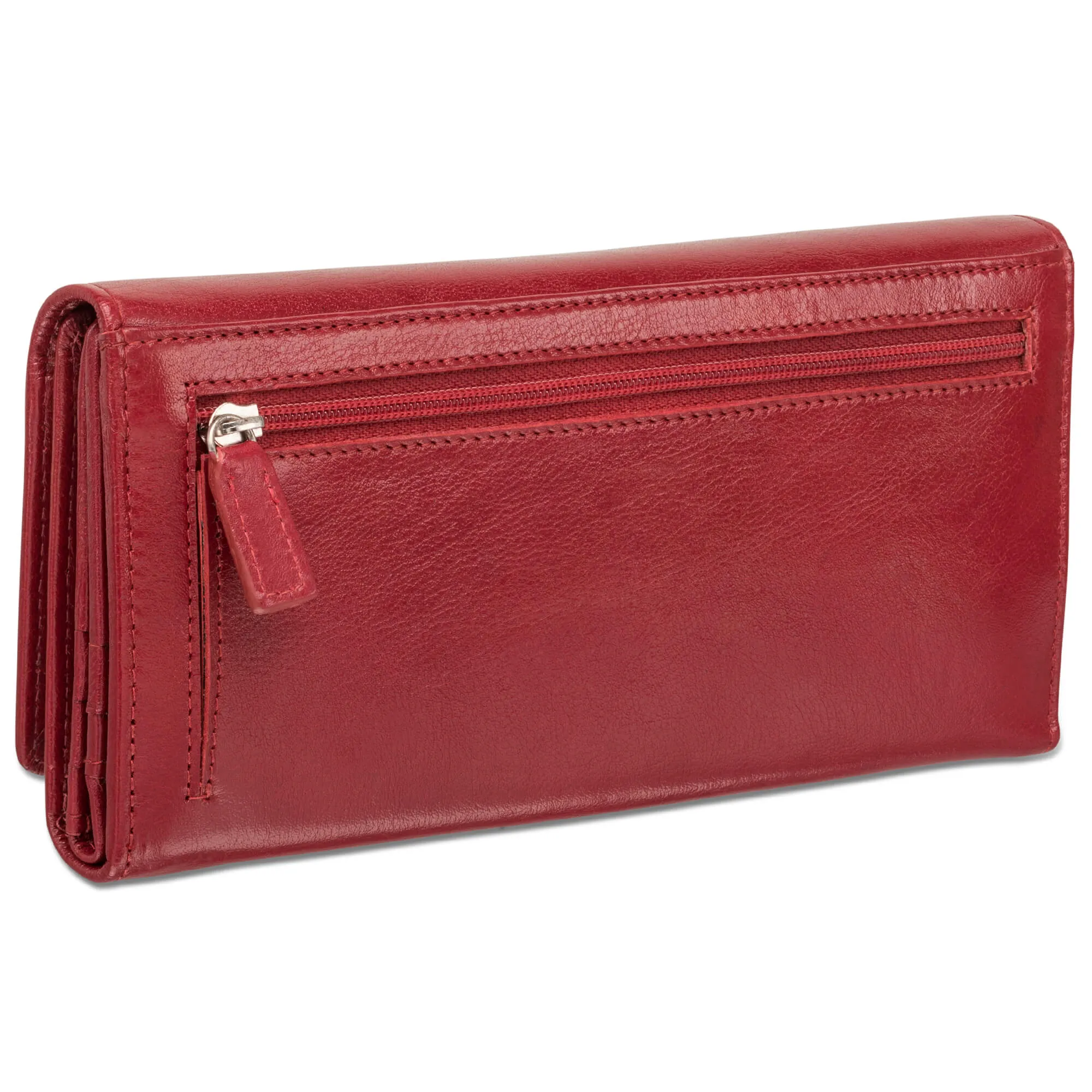 Mancini Ladies' RFID Secure Trifold Wallet