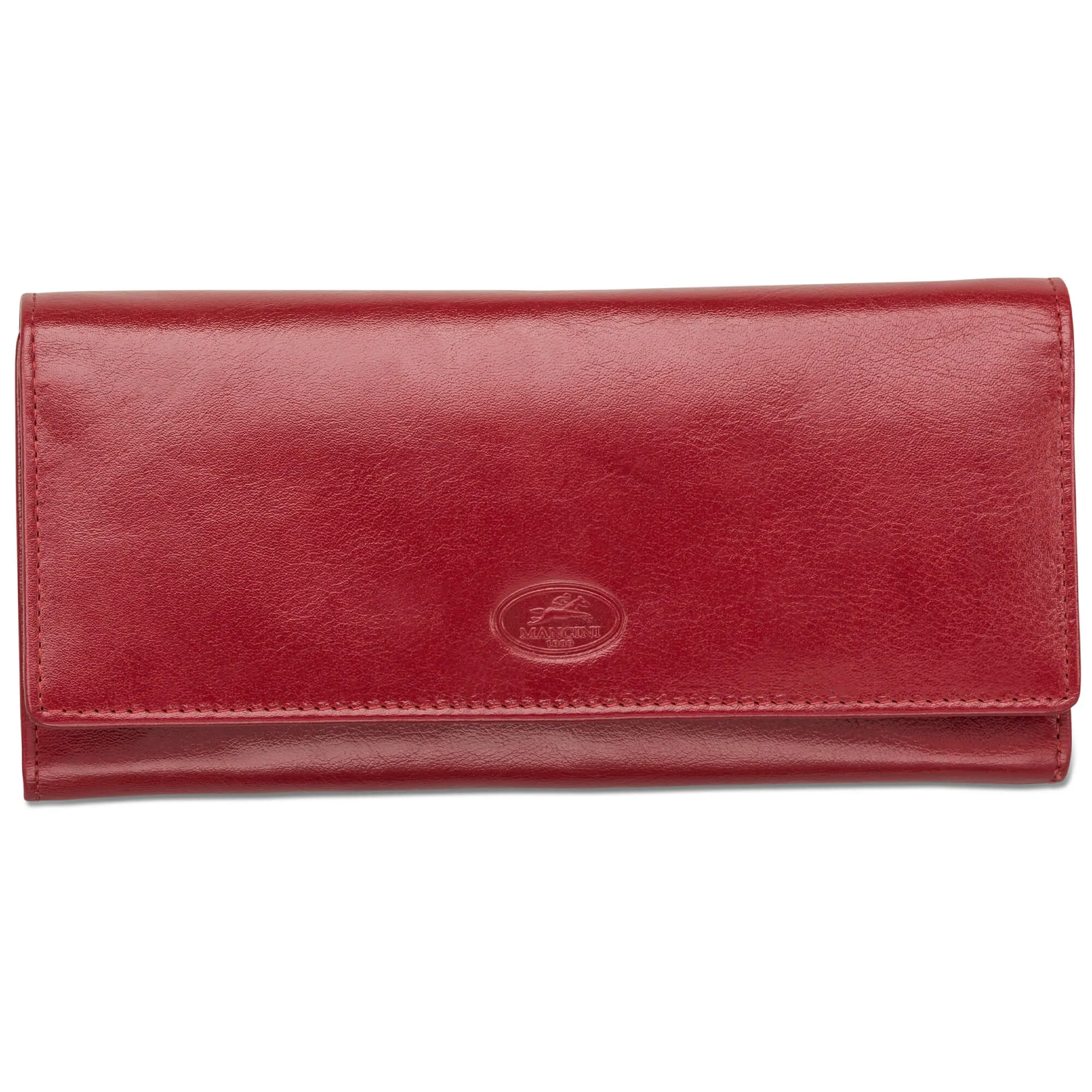 Mancini Ladies' RFID Secure Trifold Wallet