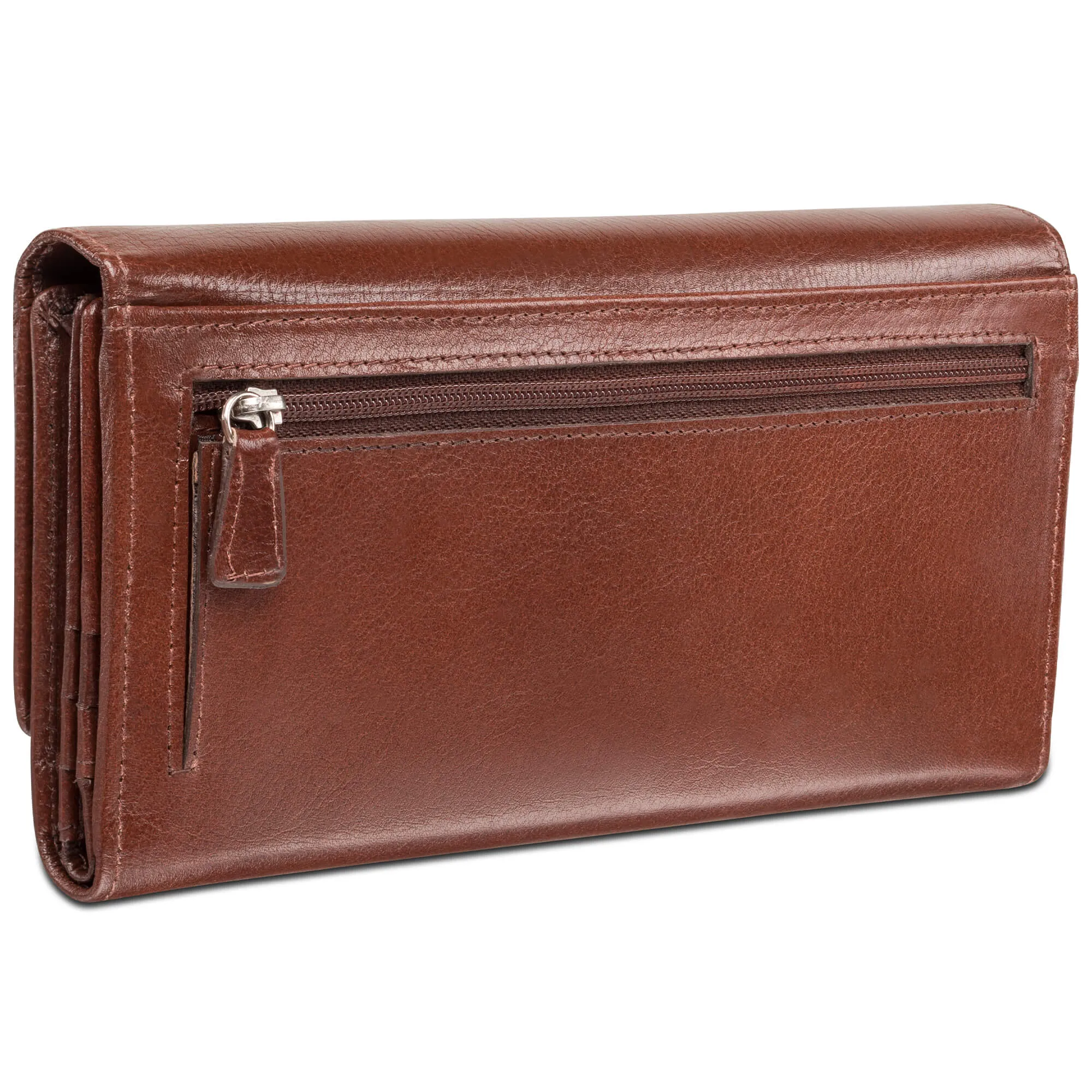 Mancini Ladies' RFID Secure Trifold Wallet