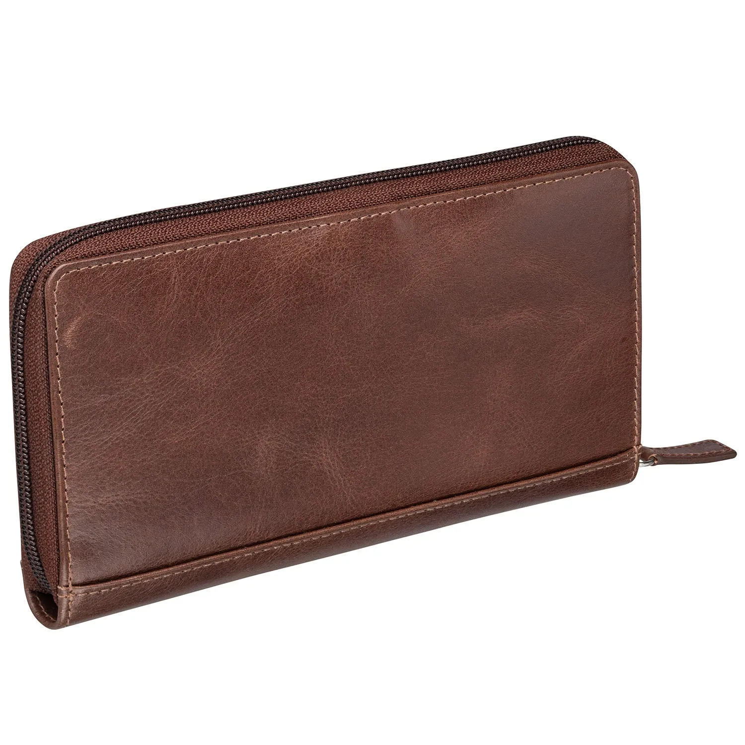 Mancini Leather Ladies Clutch Wallet