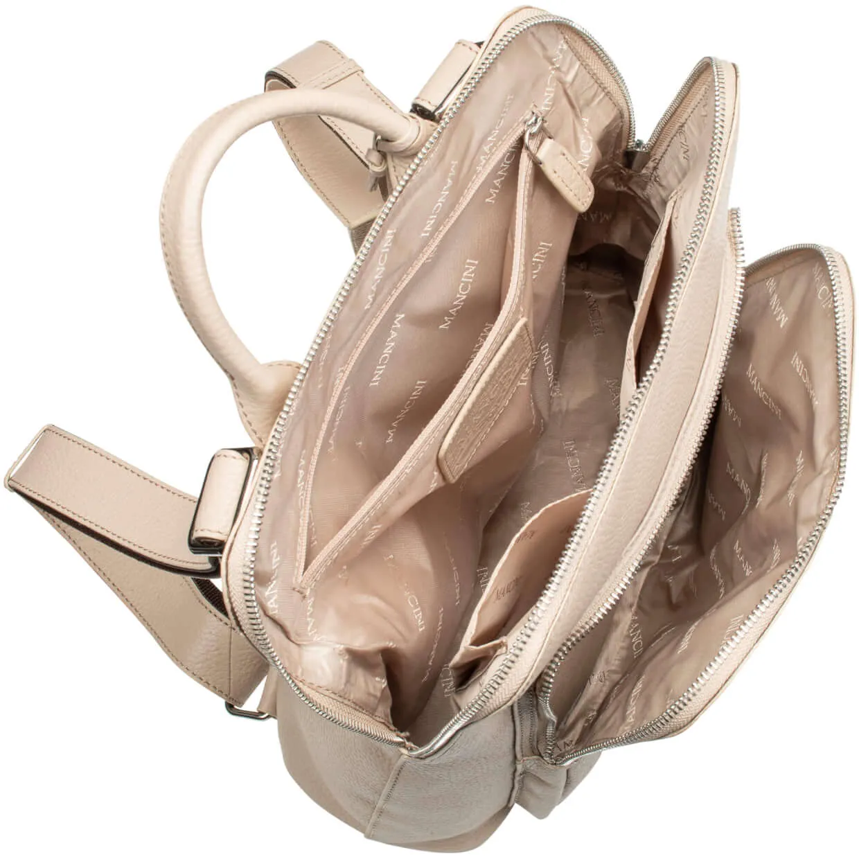 Mancini Pebbled Brigette Backpack