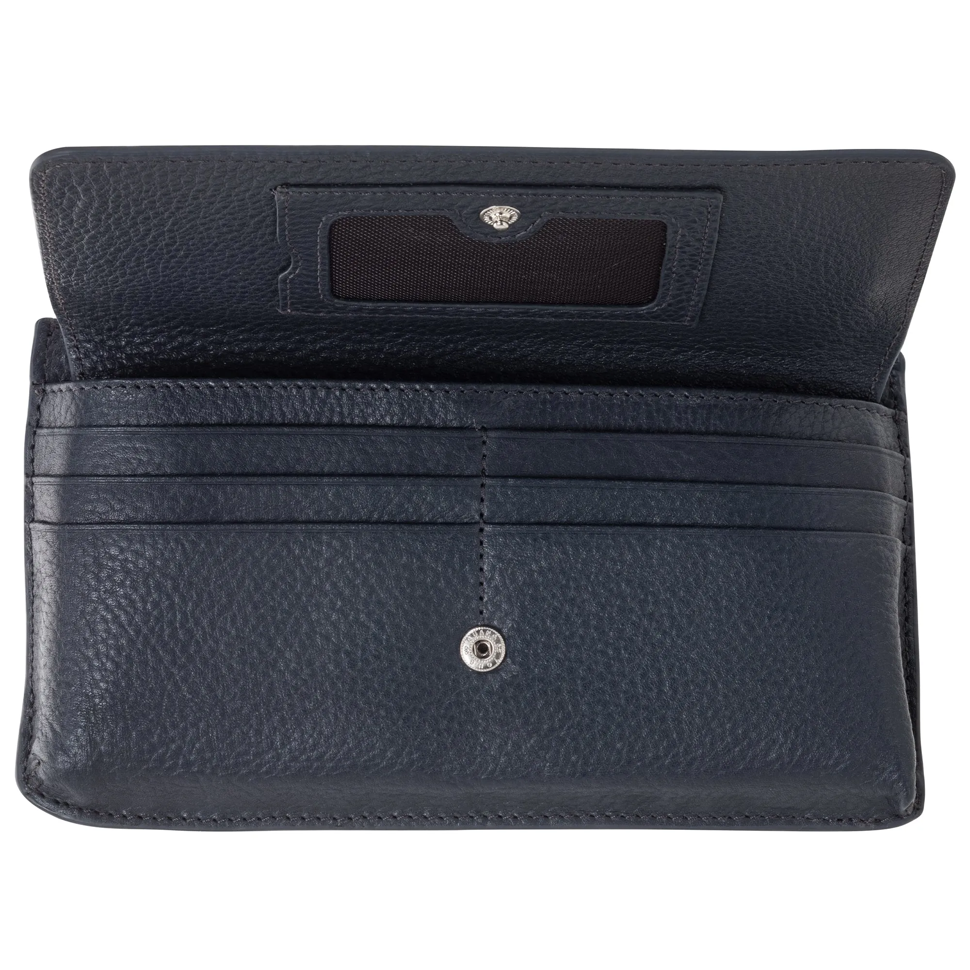 Mancini Pebbled Ladies RFID Crossbody Wallet