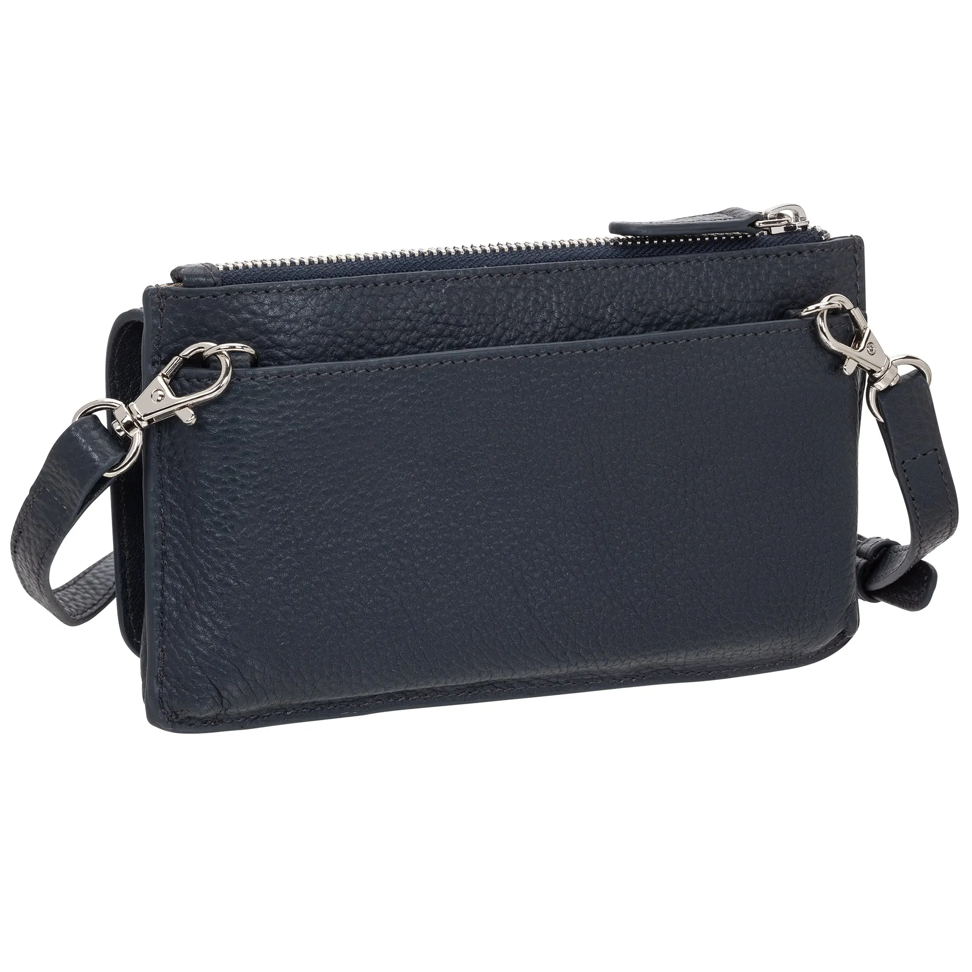 Mancini Pebbled Ladies RFID Crossbody Wallet