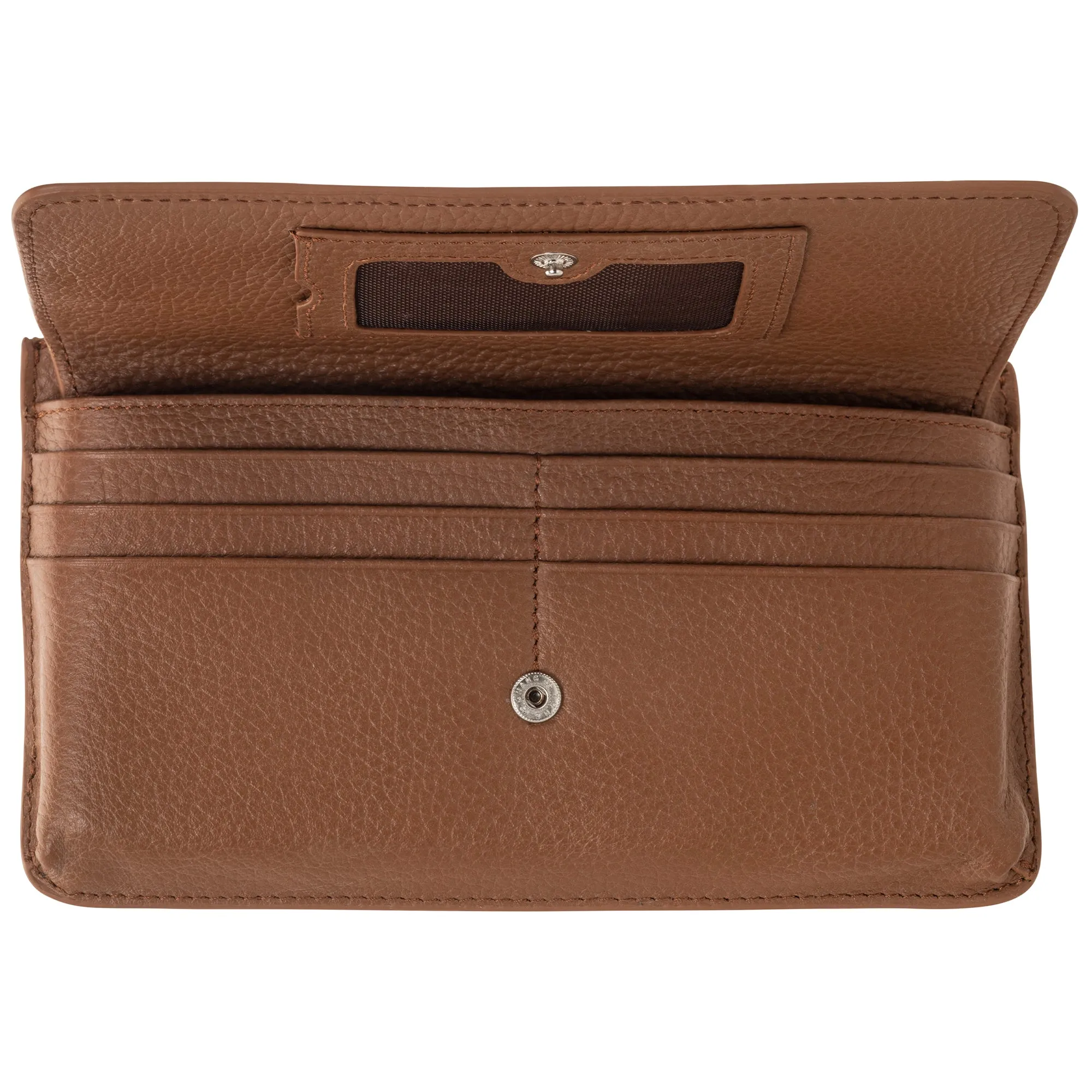 Mancini Pebbled Ladies RFID Crossbody Wallet