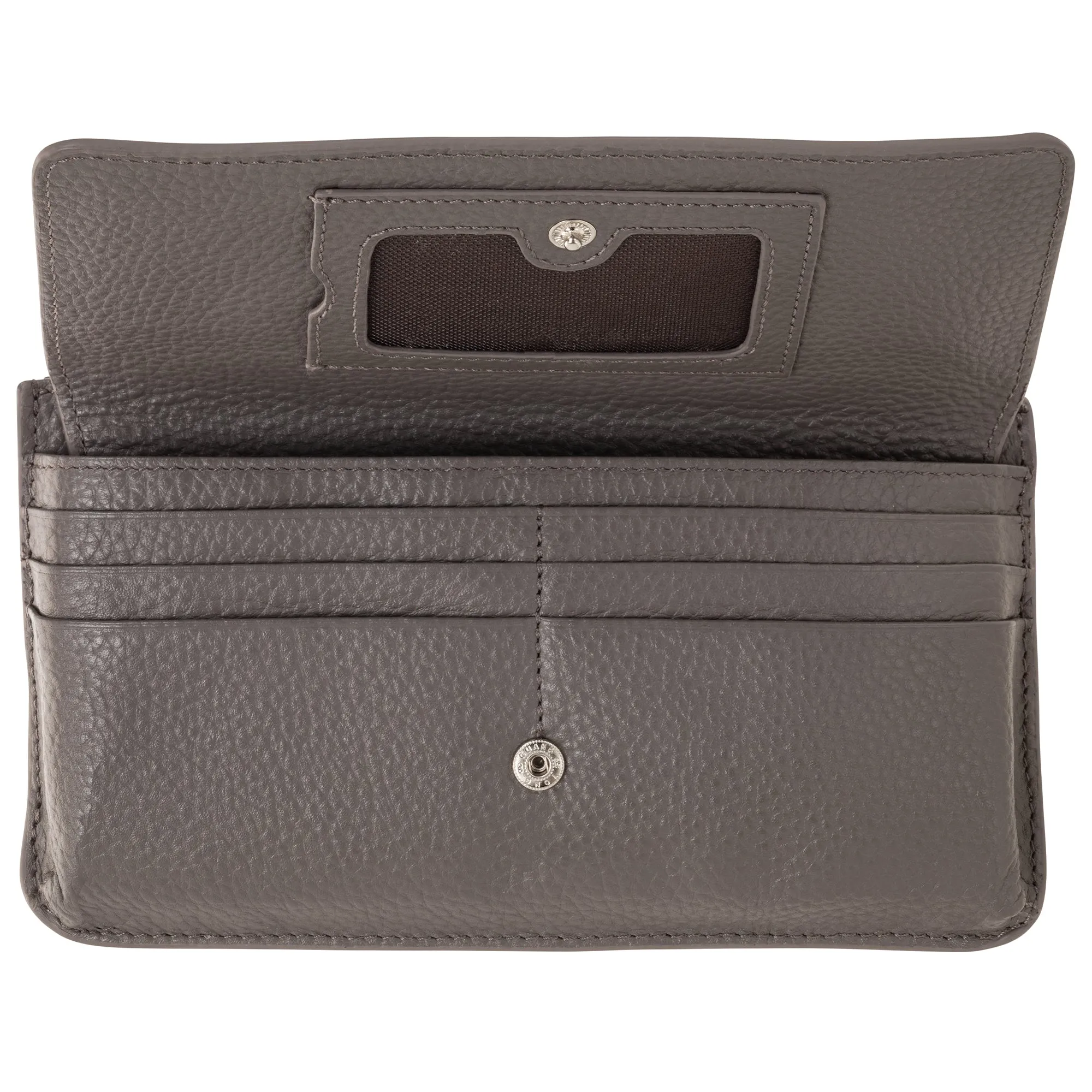 Mancini Pebbled Ladies RFID Crossbody Wallet