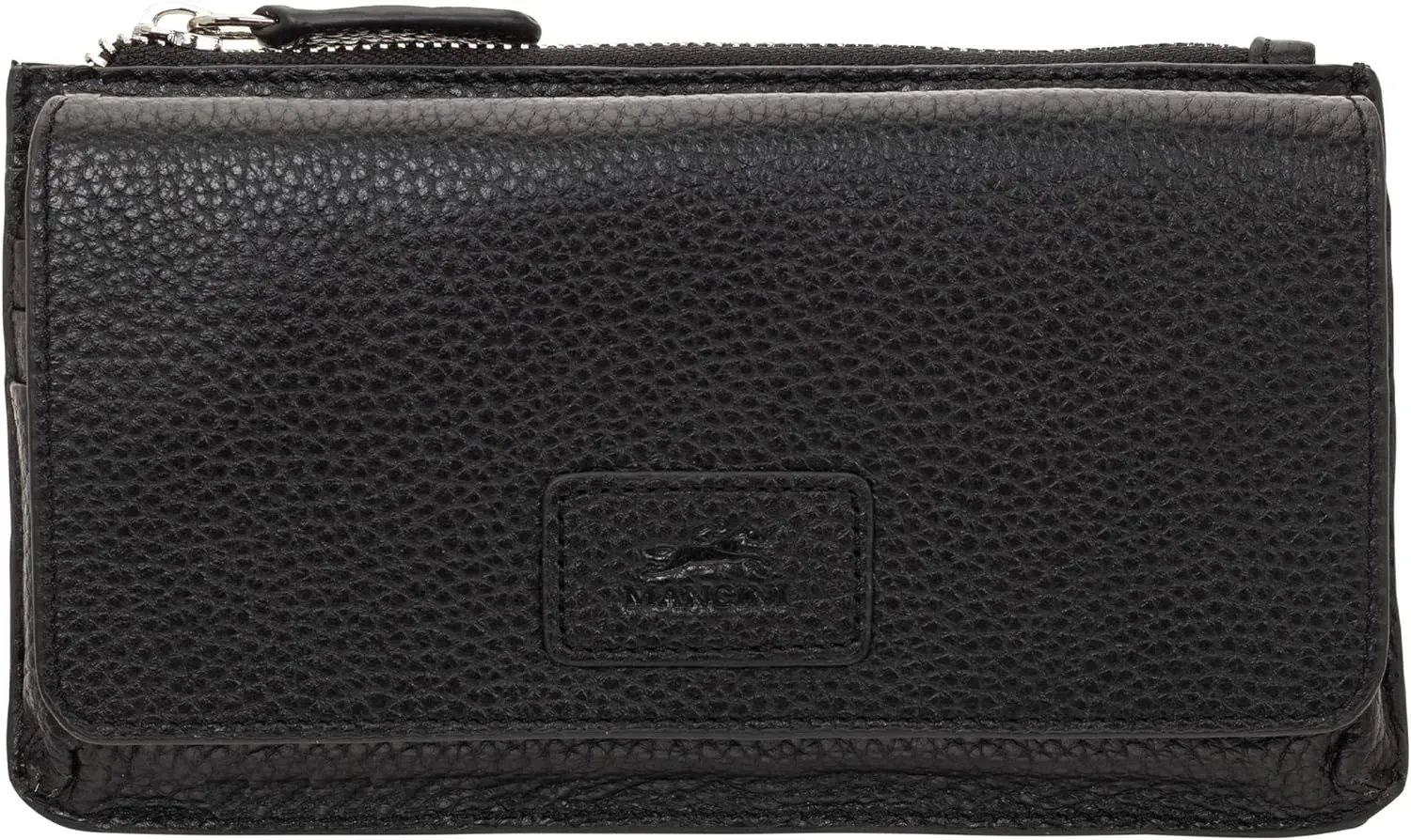 Mancini Pebbled Ladies RFID Crossbody Wallet