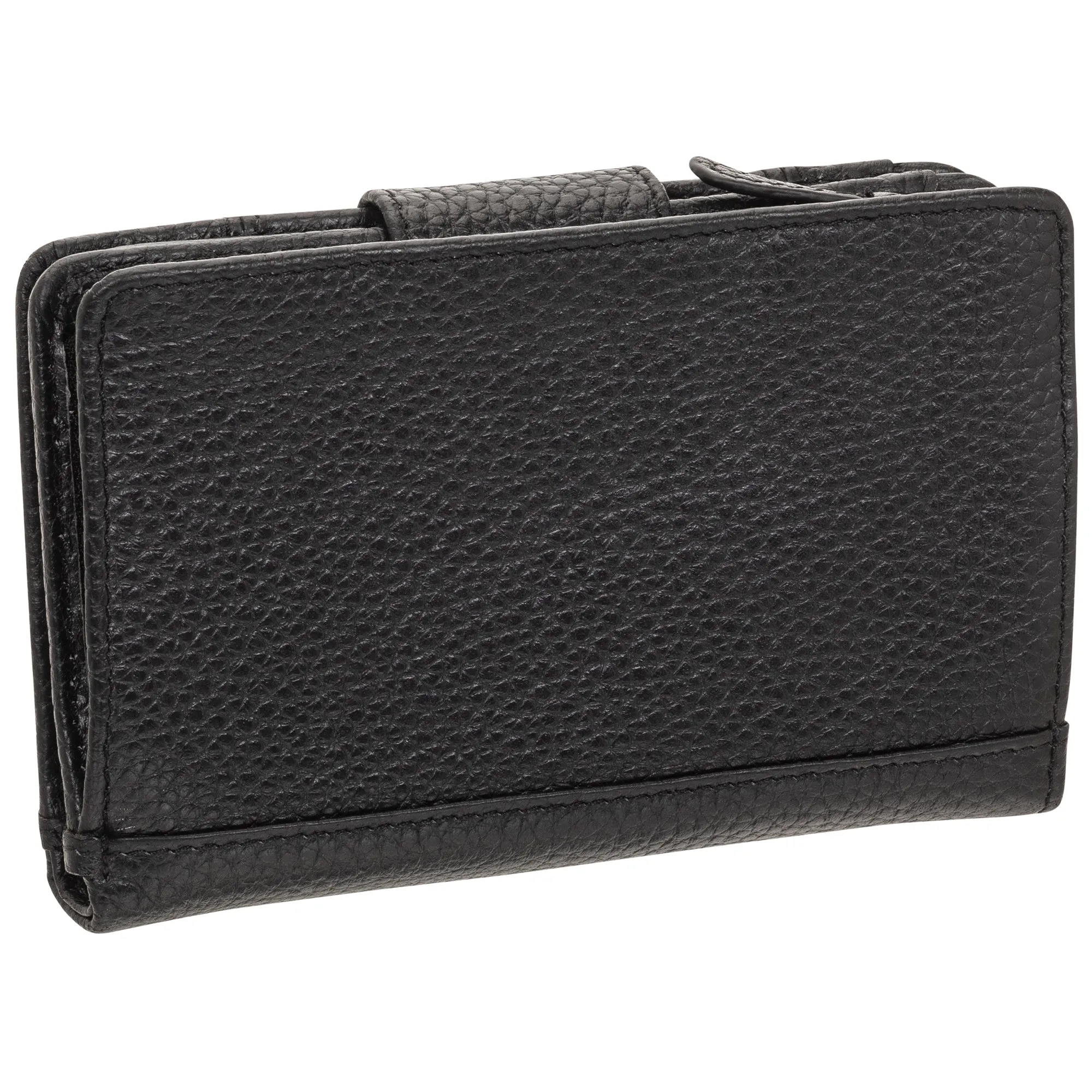 Mancini Pebbled Ladies' RFID Medium Clutch Wallet