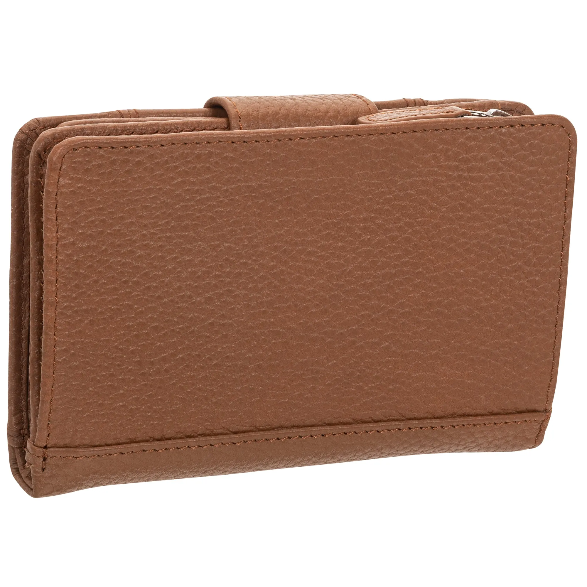 Mancini Pebbled Ladies' RFID Medium Clutch Wallet