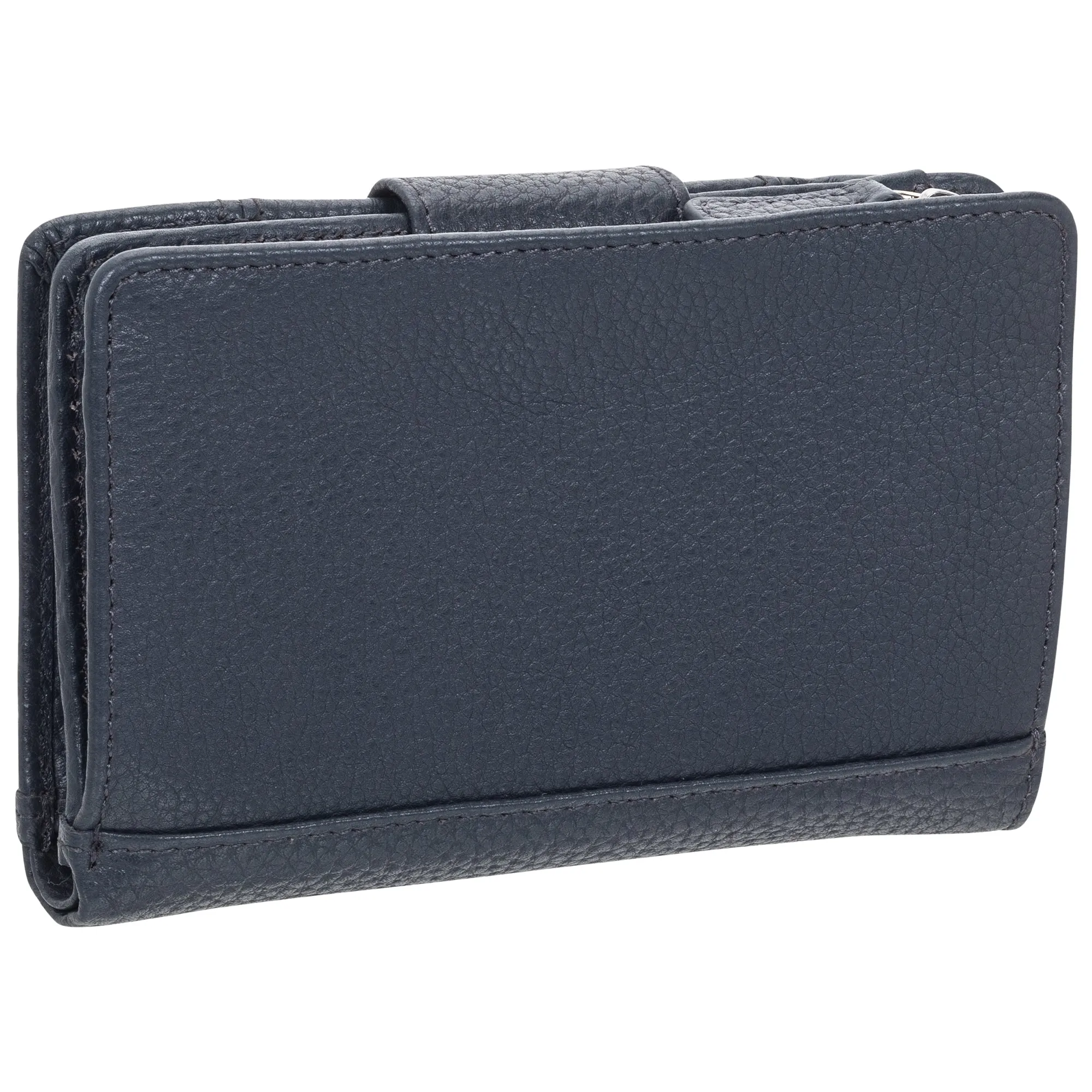 Mancini Pebbled Ladies' RFID Medium Clutch Wallet