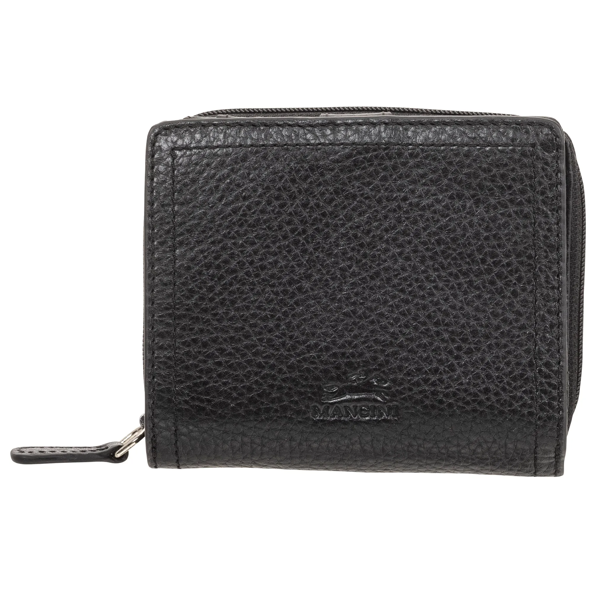 Mancini Pebbled Ladies' RFID Small Clutch Wallet
