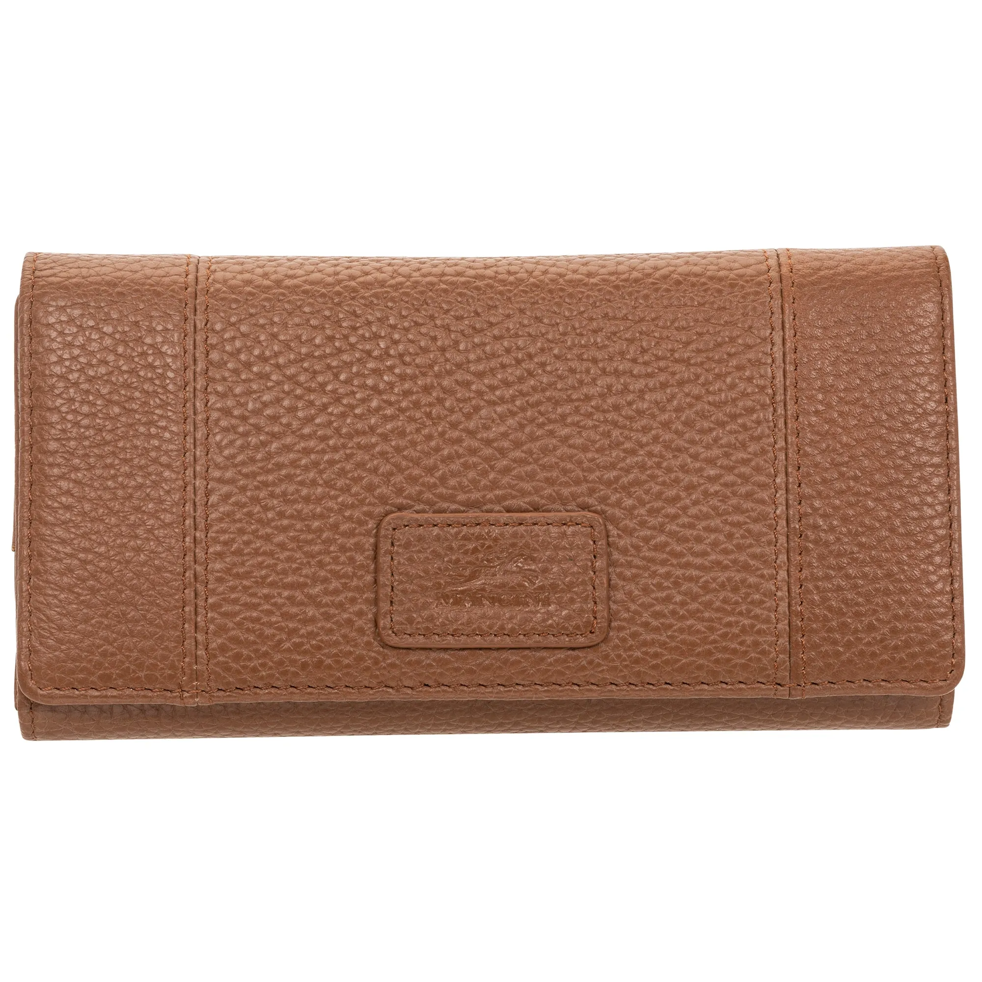 Mancini Pebbled Ladies' RFID Trifold Wallet