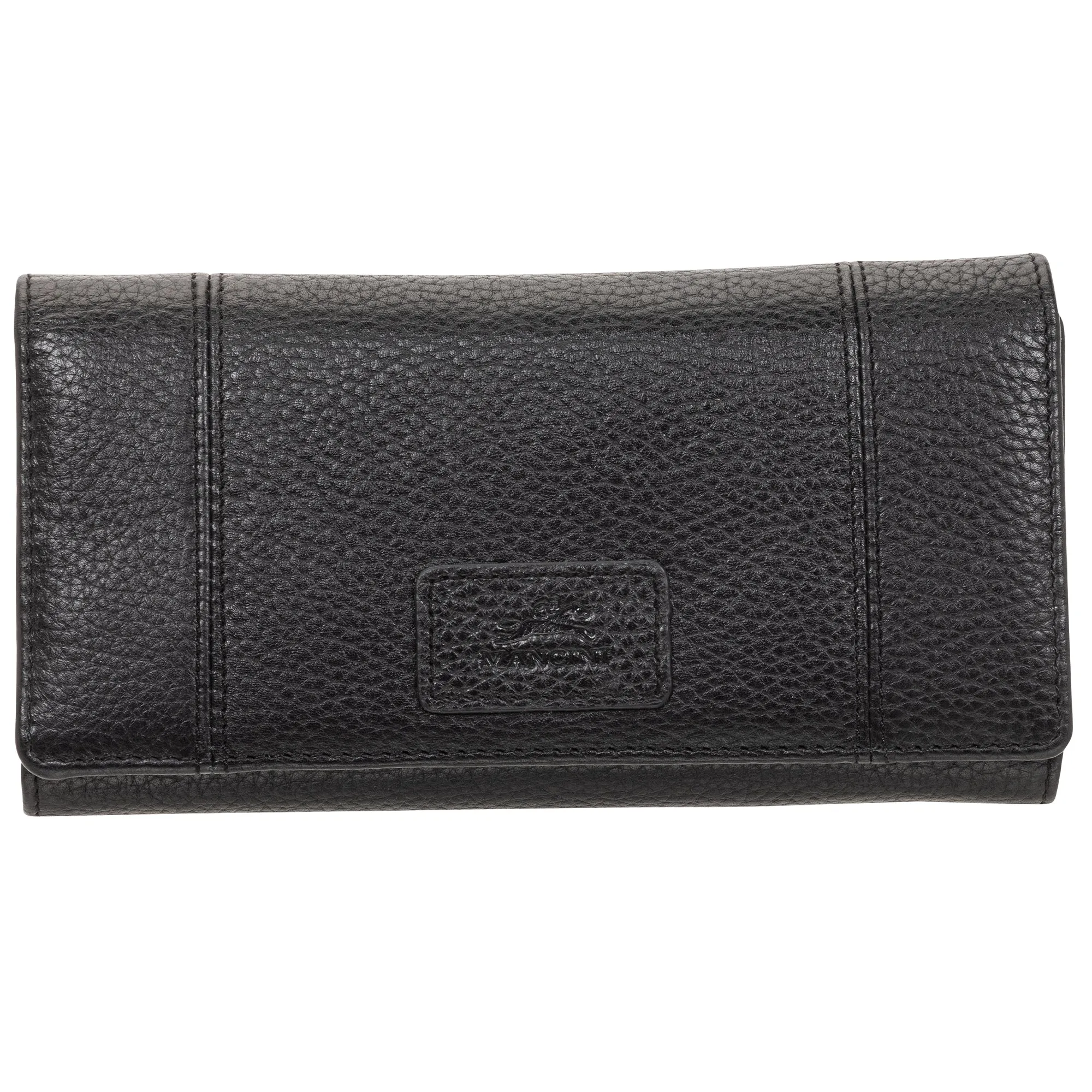 Mancini Pebbled Ladies' RFID Trifold Wallet