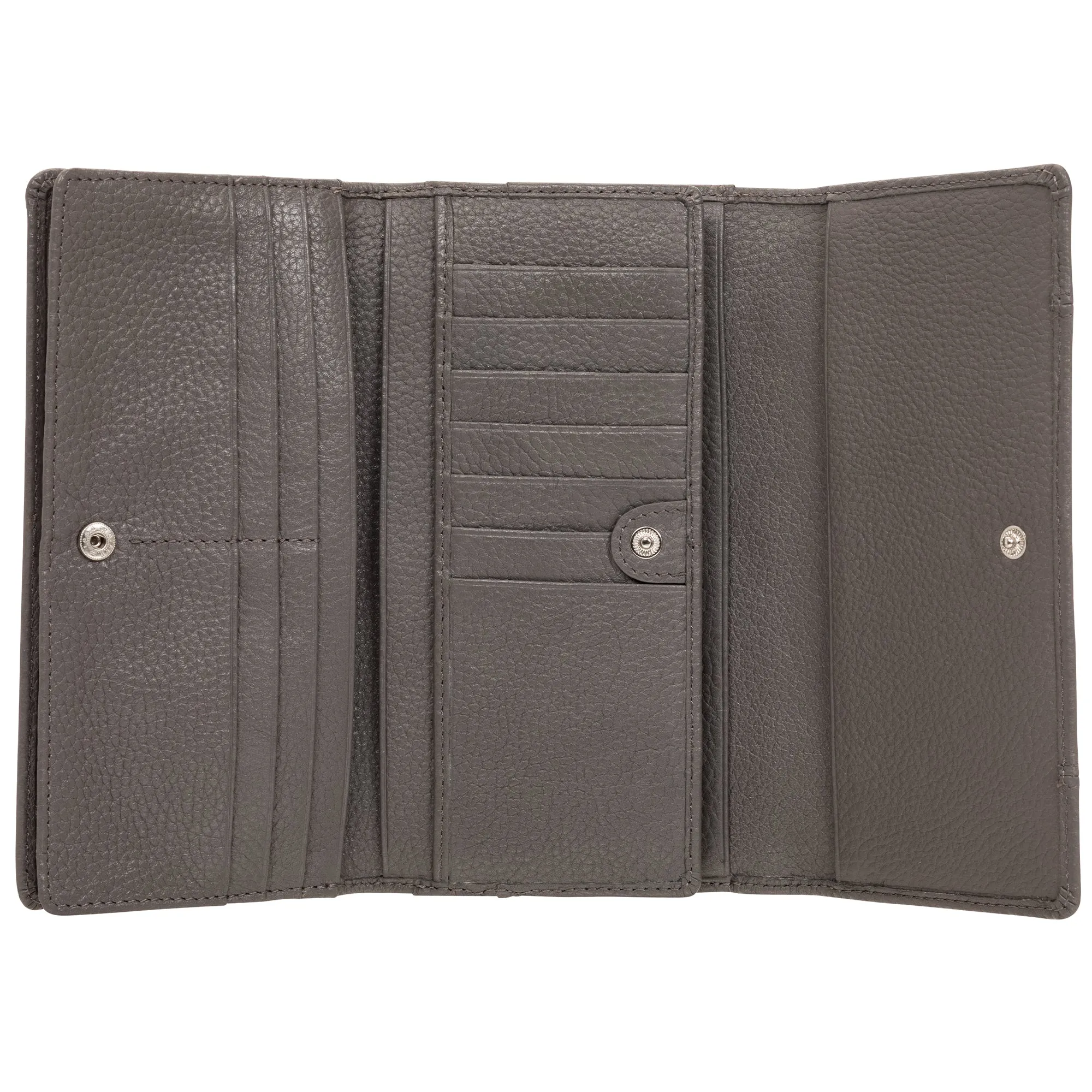 Mancini Pebbled Ladies' RFID Trifold Wallet