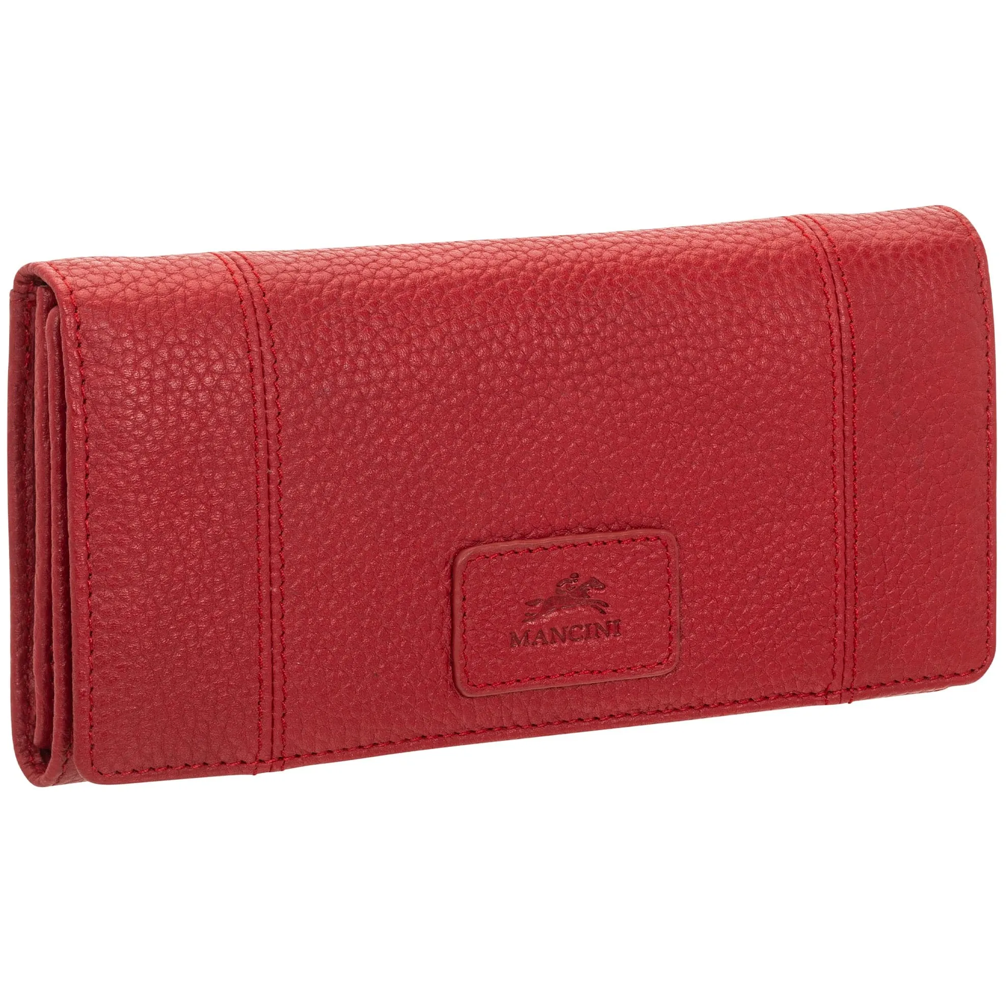 Mancini Pebbled Ladies' RFID Trifold Wallet
