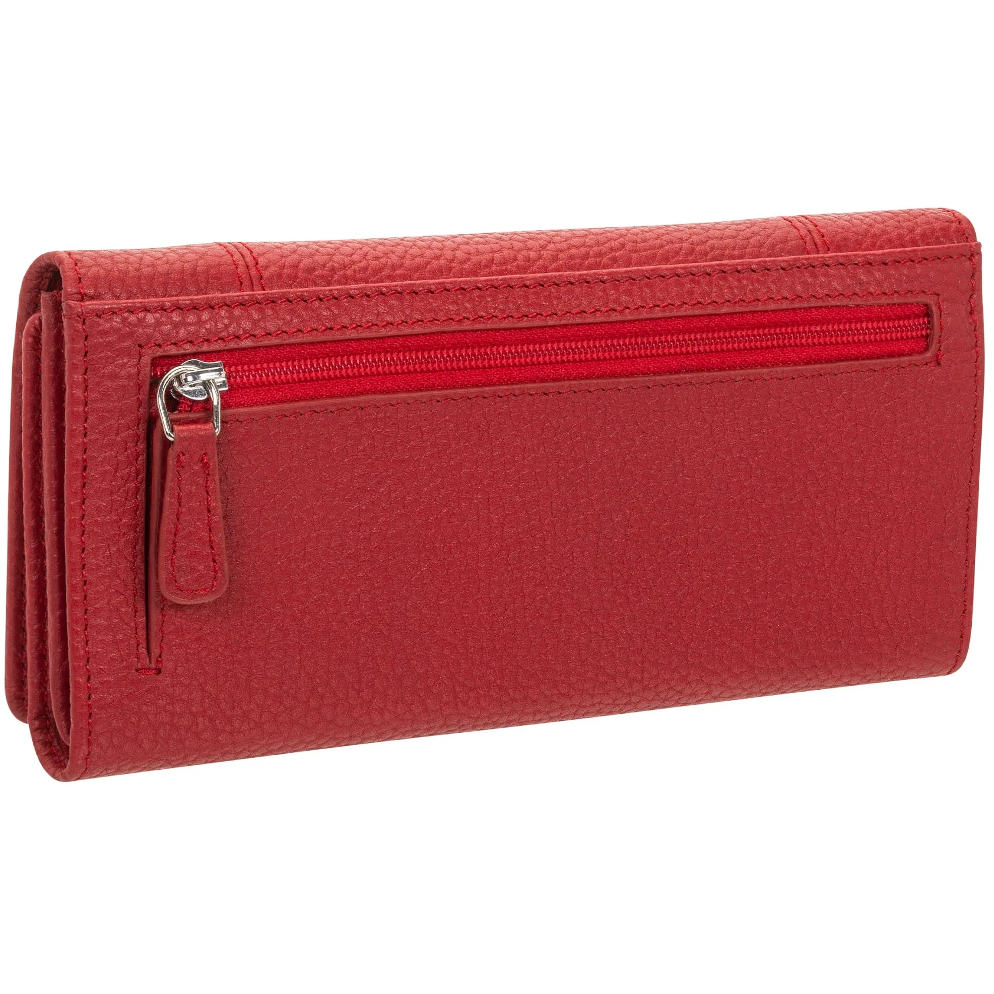 Mancini Pebbled Ladies' RFID Trifold Wallet
