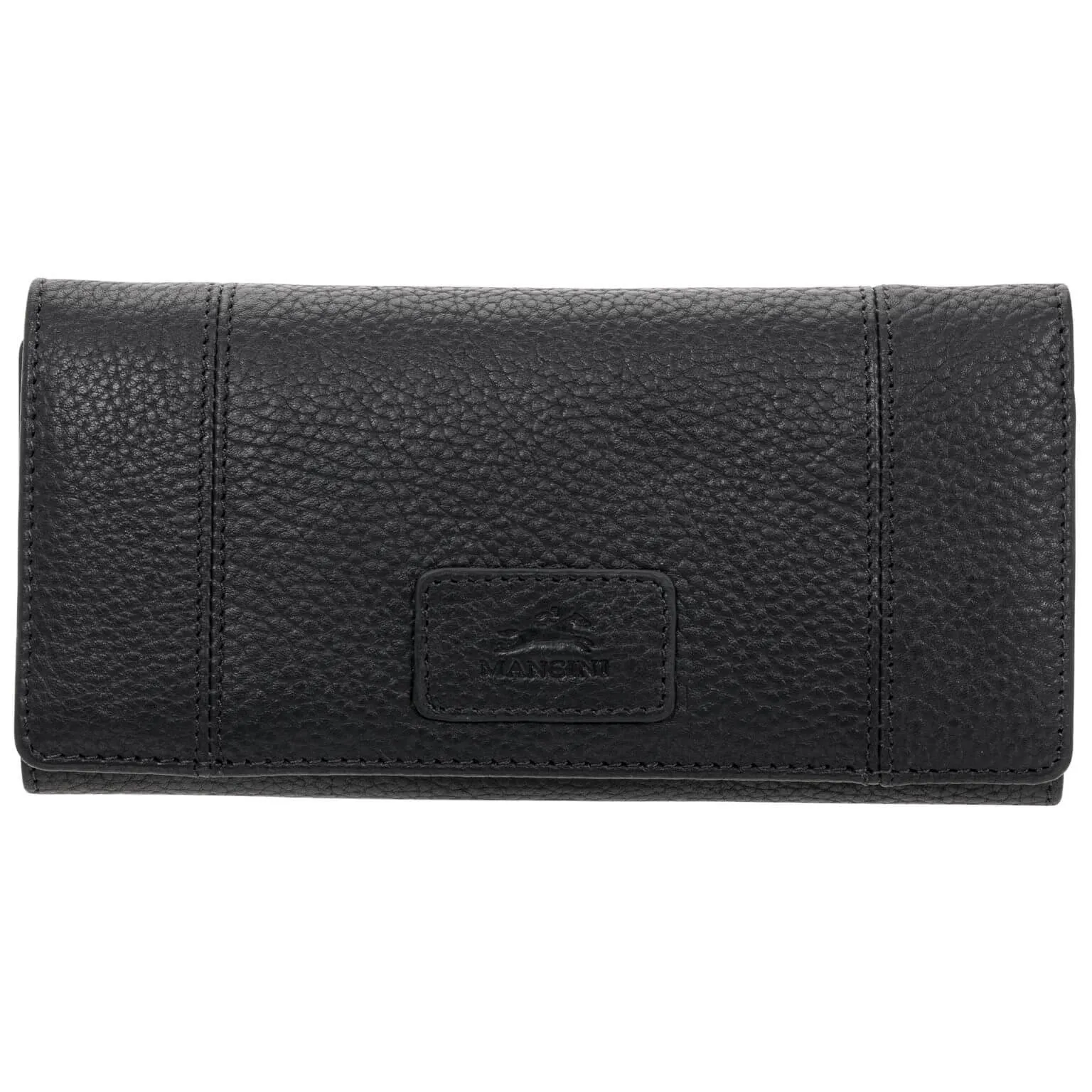 Mancini Pebbled Ladies' RFID Trifold Wallet