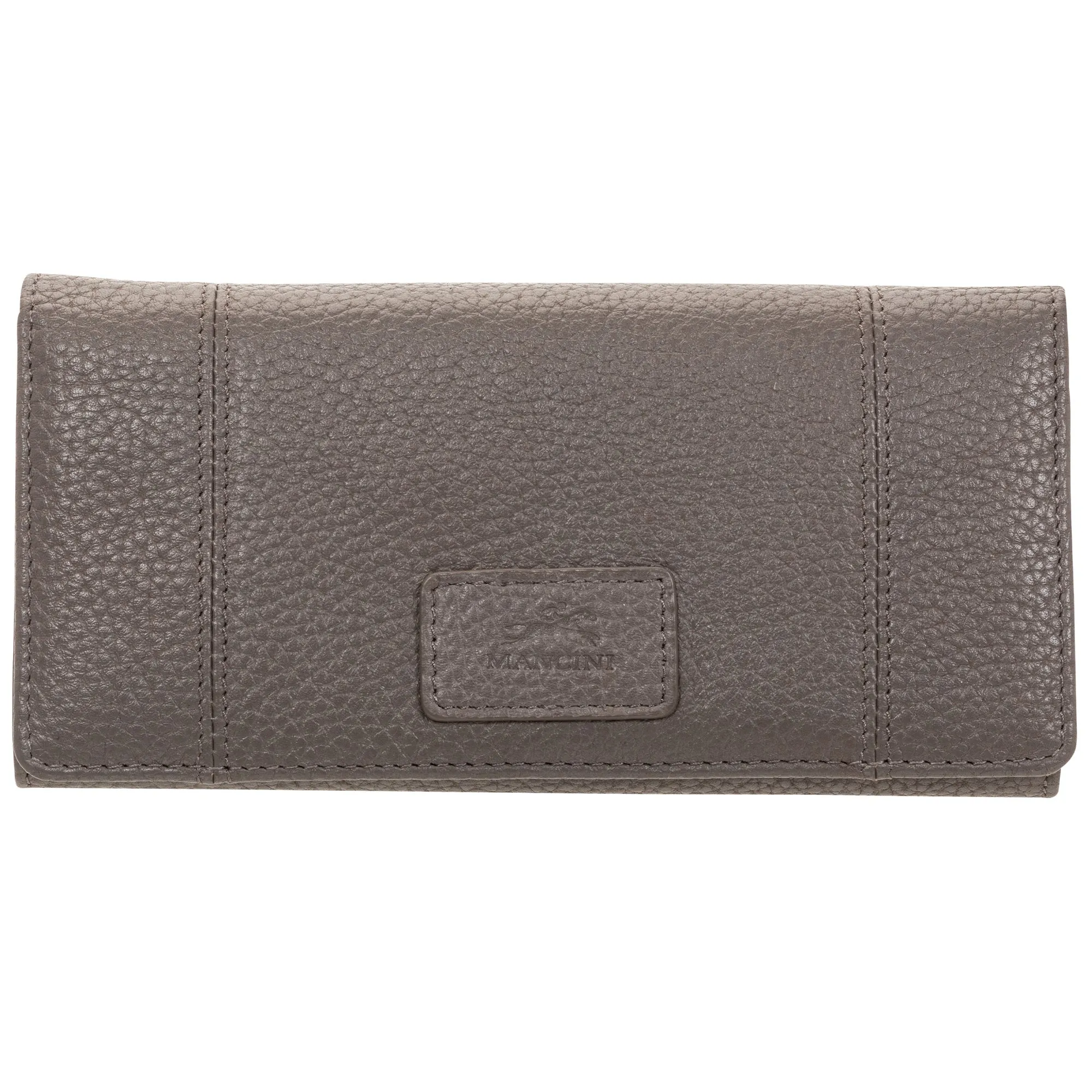 Mancini Pebbled Ladies' RFID Trifold Wallet