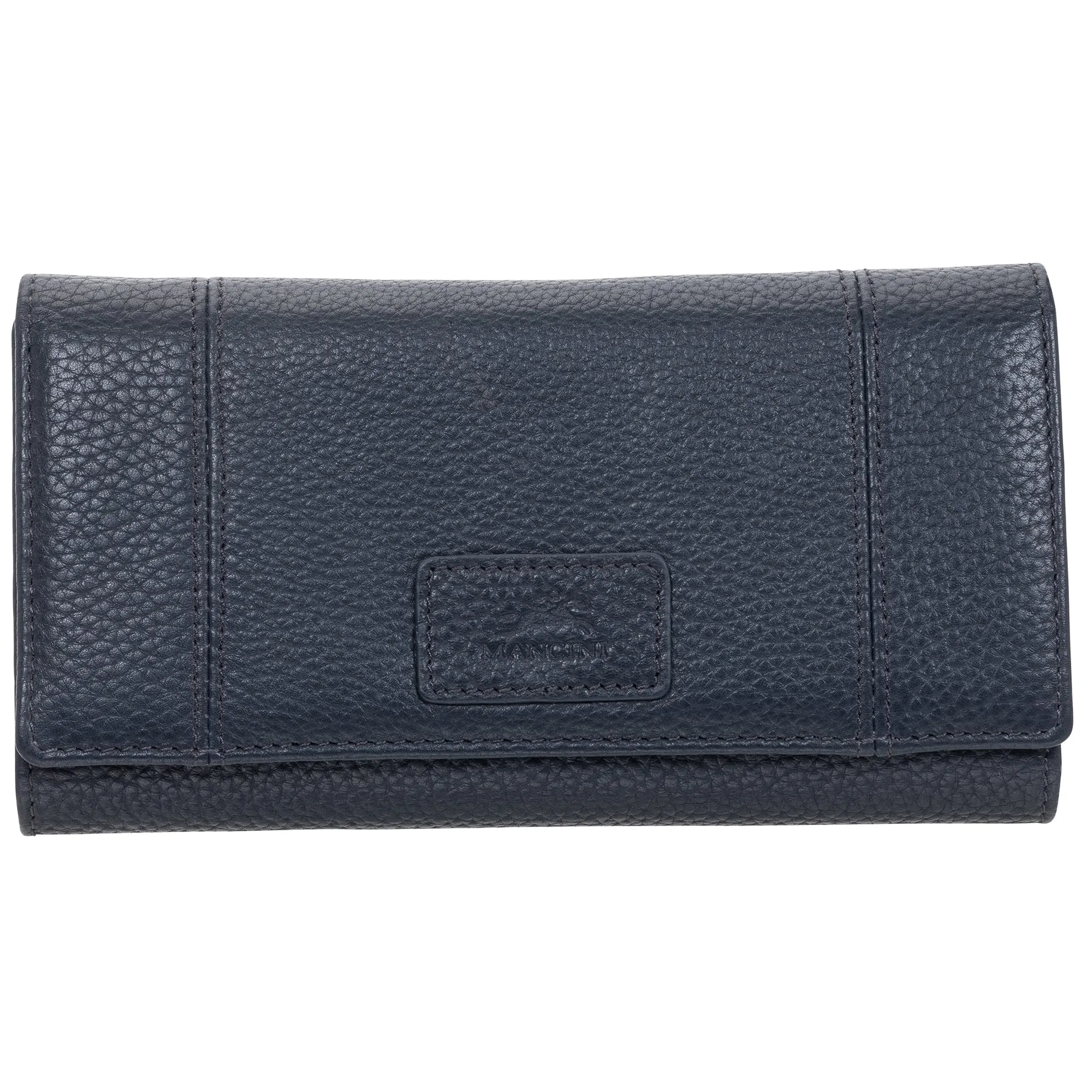 Mancini Pebbled Ladies' RFID Trifold Wallet