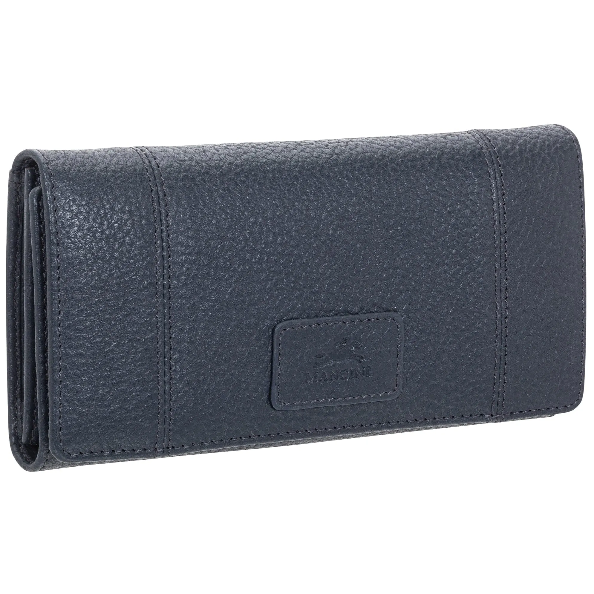 Mancini Pebbled Ladies' RFID Trifold Wallet