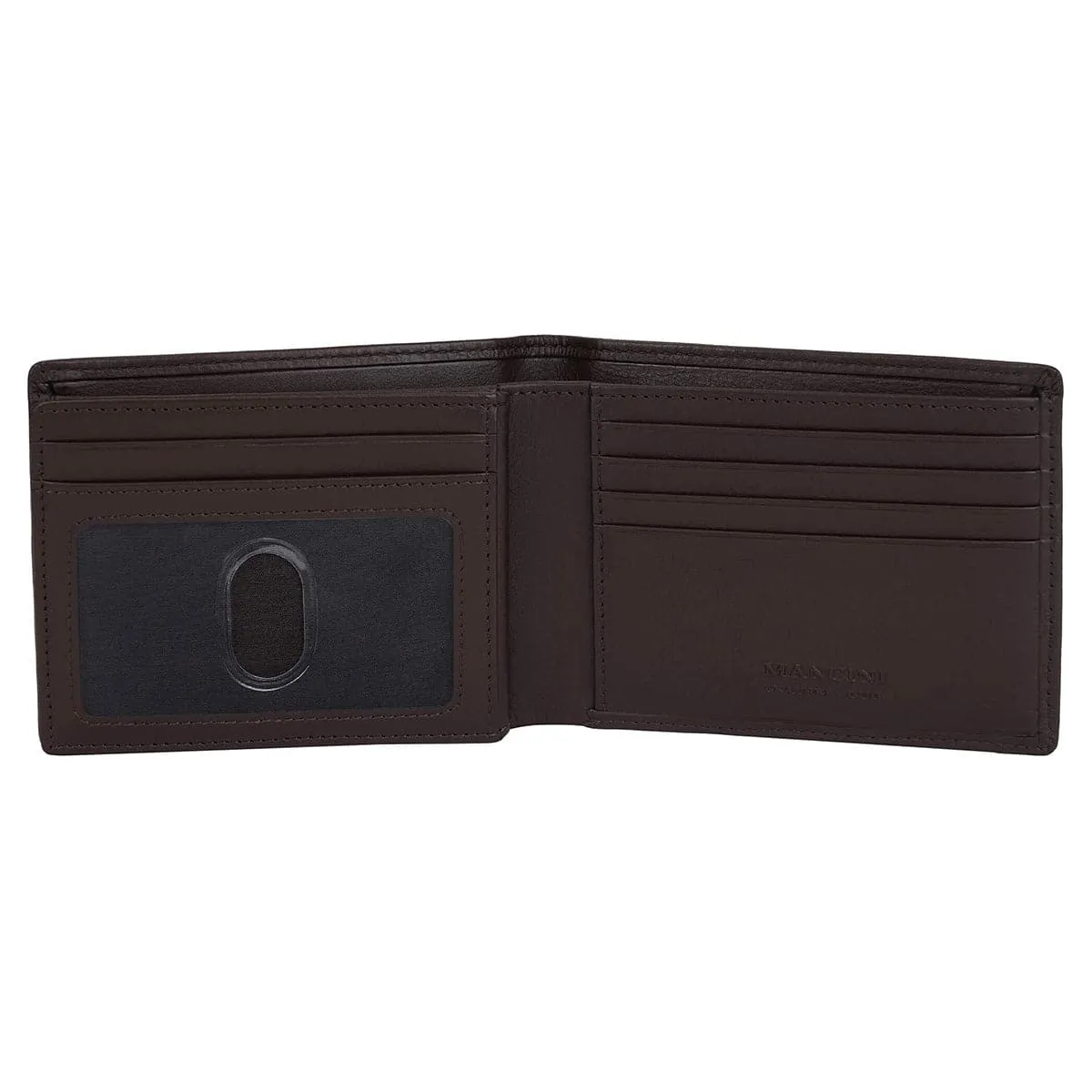 Mancini Sonoma RFID Secure Center Bifold Men's Wallet