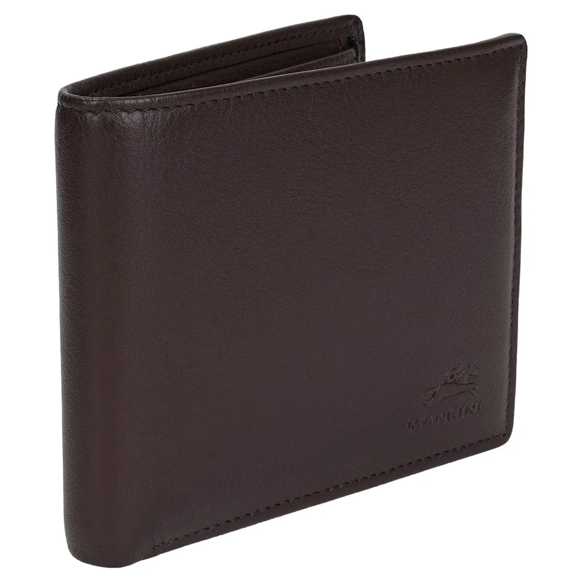 Mancini Sonoma RFID Secure Center Bifold Men's Wallet