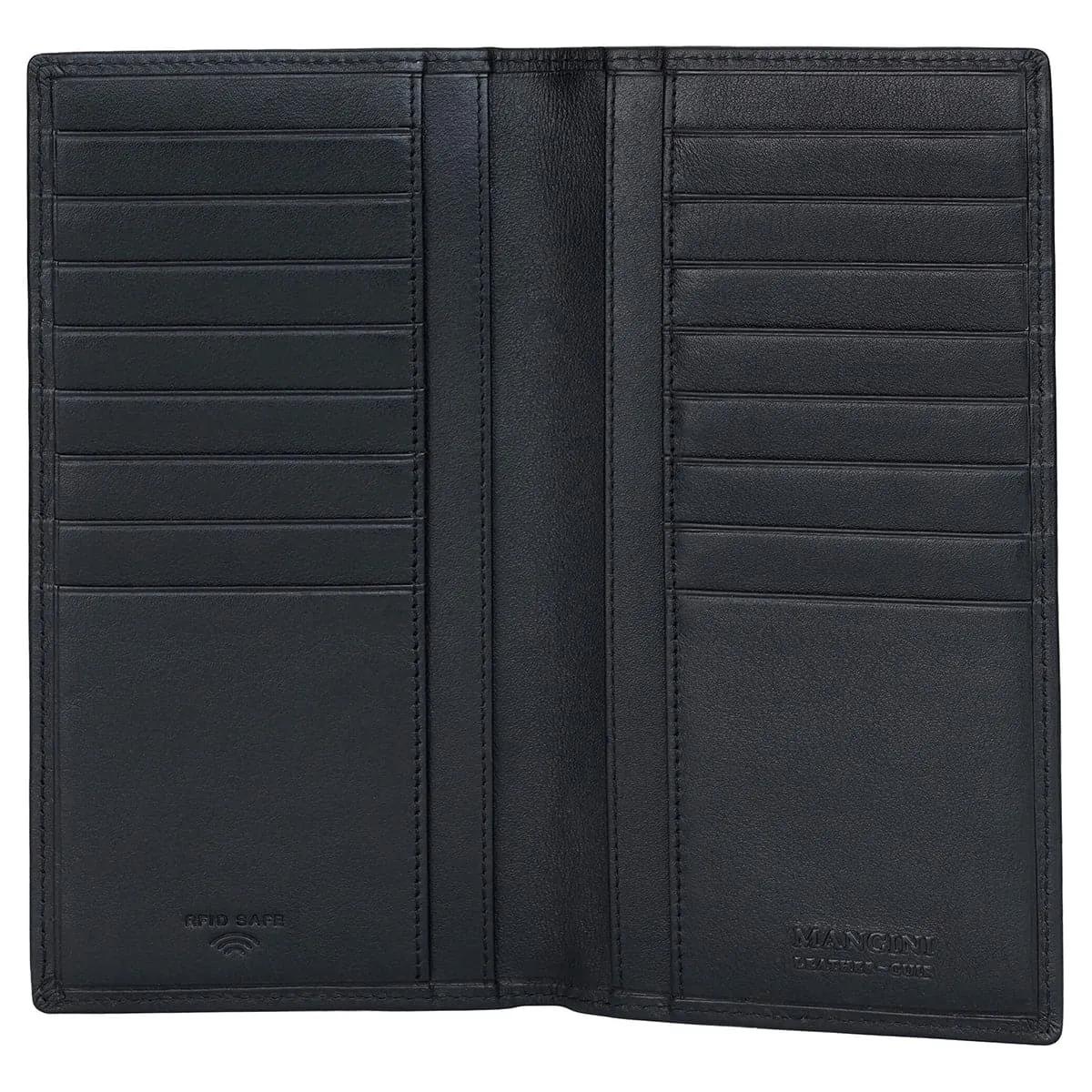 Mancini Sonoma RFID Secure Leather Breast Pocket Wallet