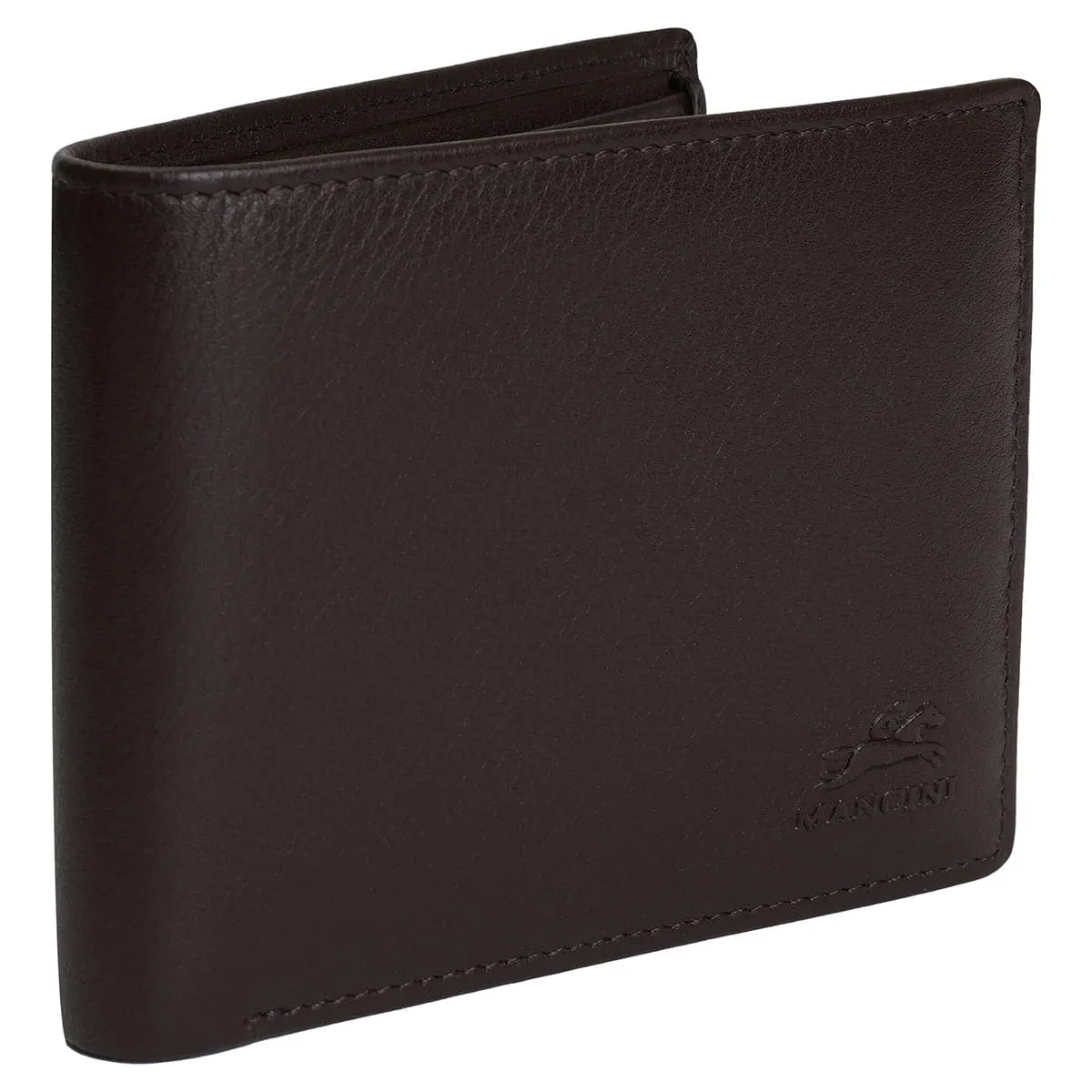 Mancini Sonoma Secure RFID Leather Center Wing Wallet