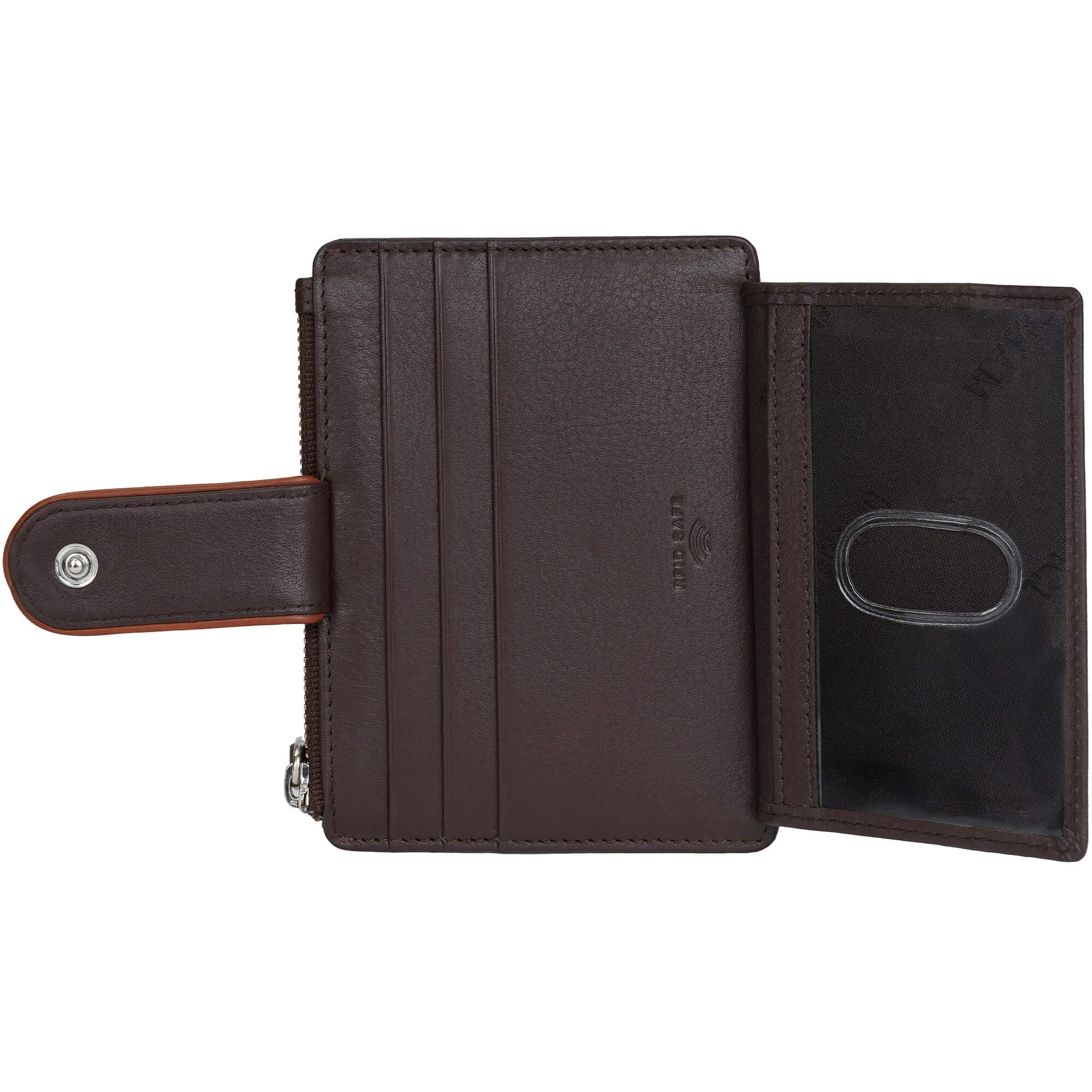 Mancini Sonoma Women's Card Case with Enhanced RFID Protection