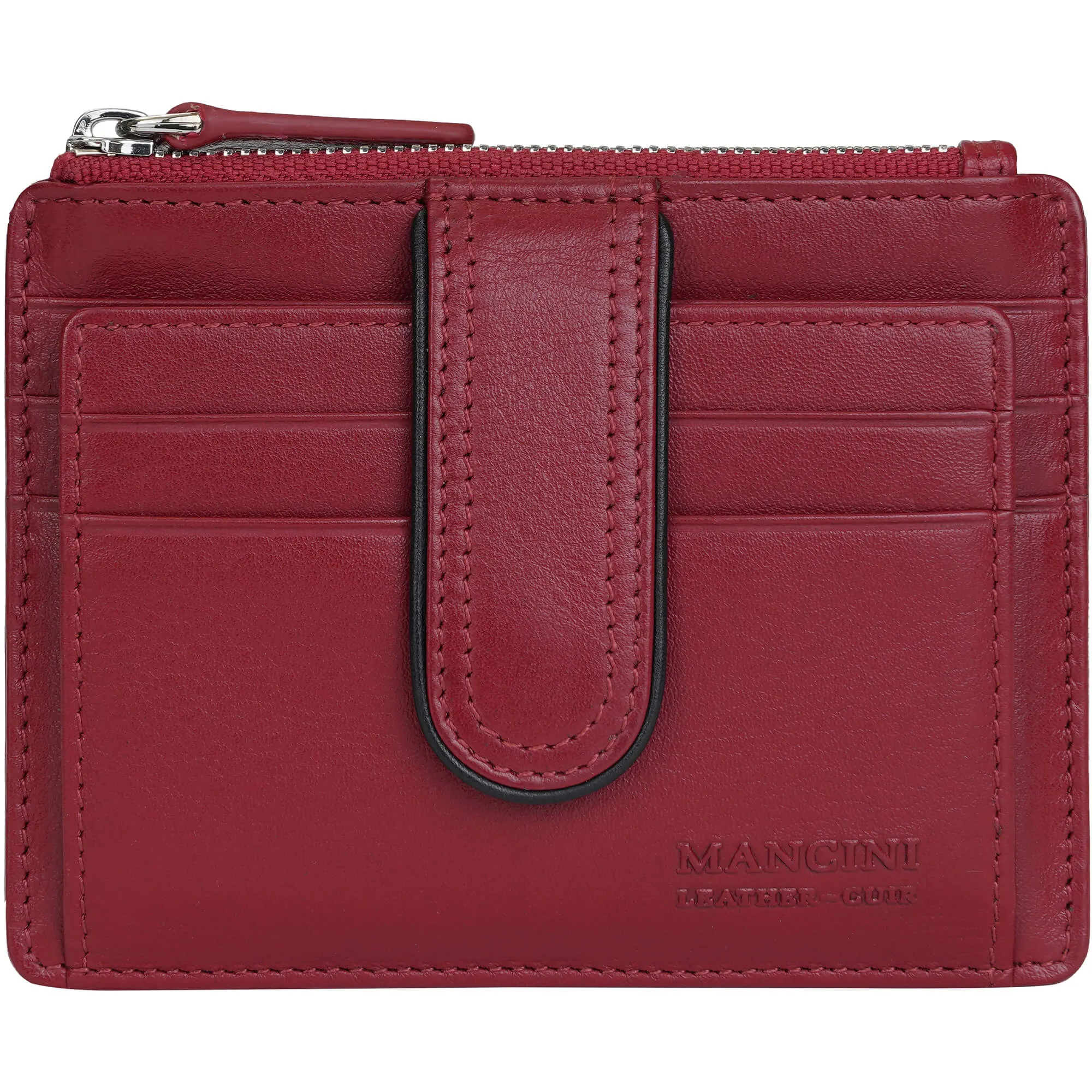 Mancini Sonoma Women's Card Case with Enhanced RFID Protection